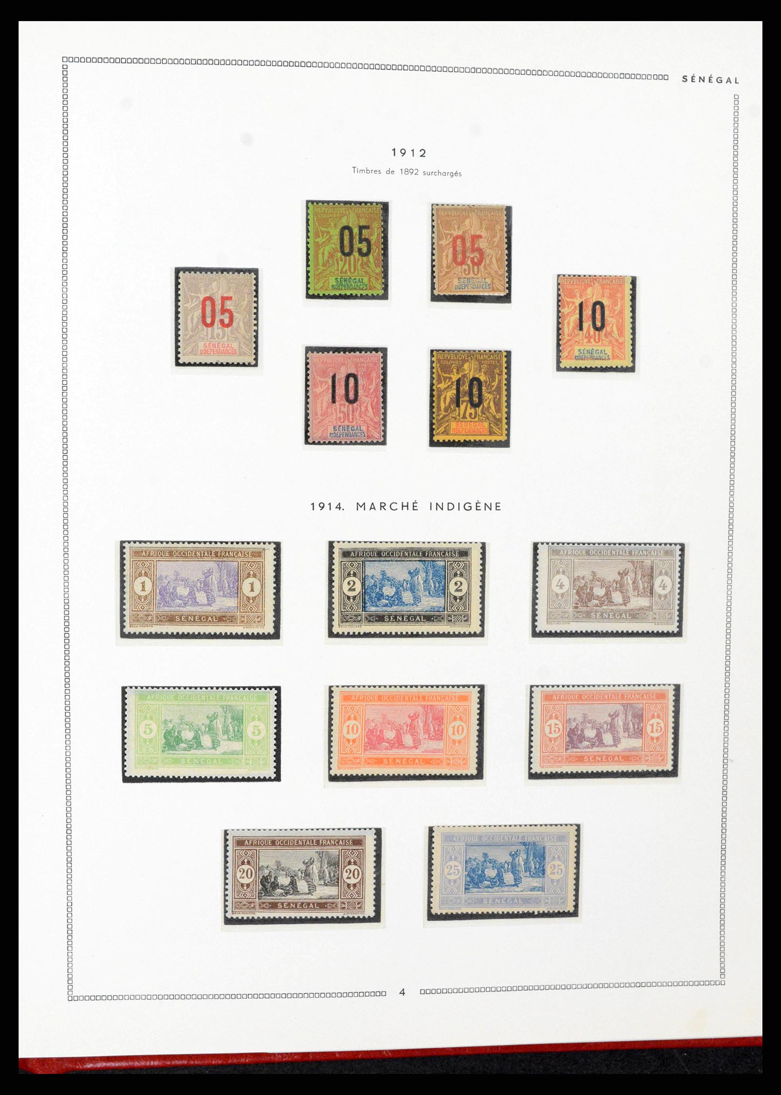 38385 0060 - Postzegelverzameling 38385 Franse koloniën superverzameling 1859-1975