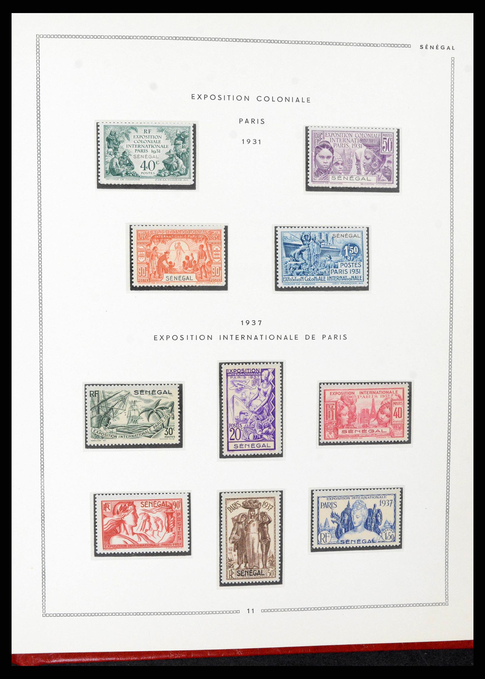 38385 0067 - Stamp collection 38385 French Colonies supercollection 1859-1975.