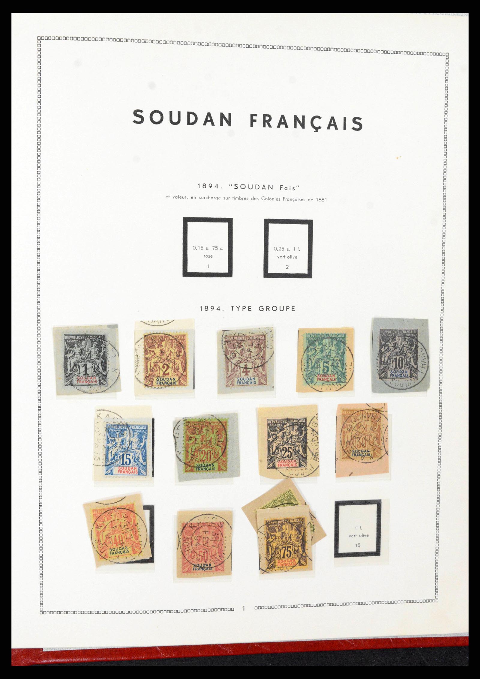 38385 0088 - Stamp collection 38385 French Colonies supercollection 1859-1975.
