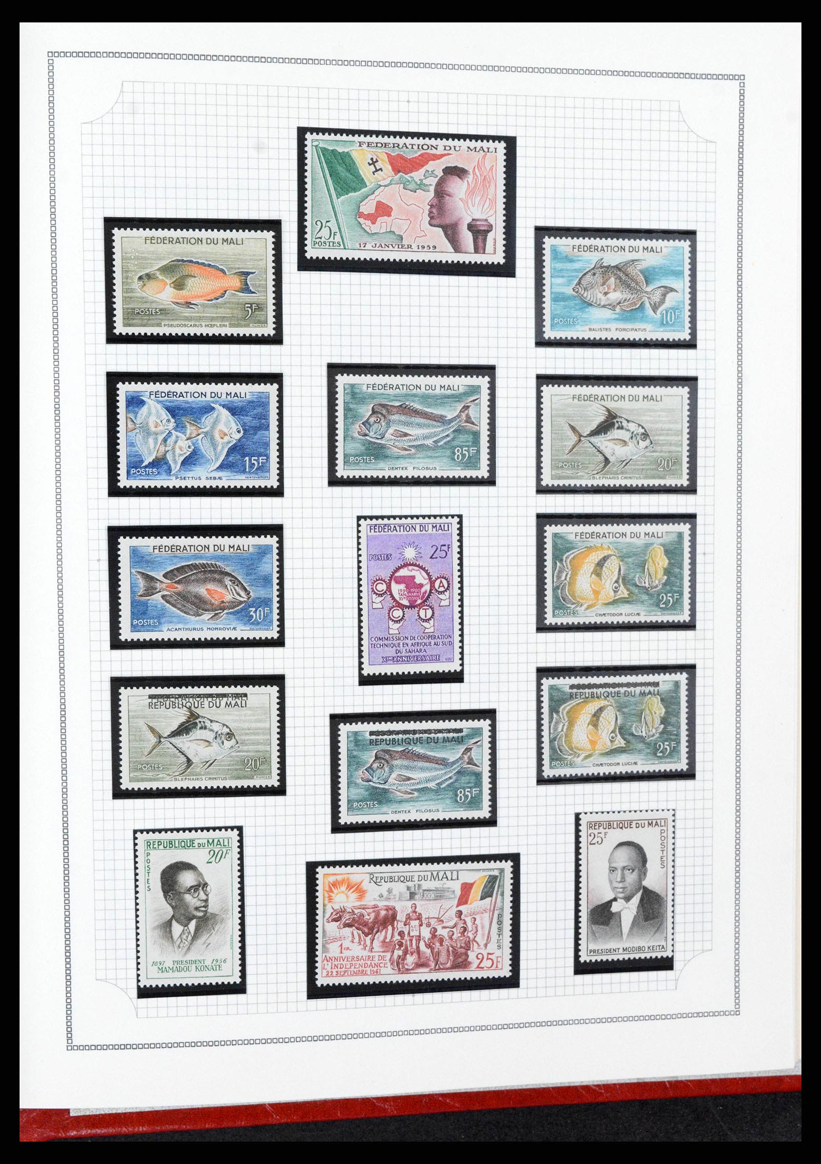 38385 0099 - Stamp collection 38385 French Colonies supercollection 1859-1975.