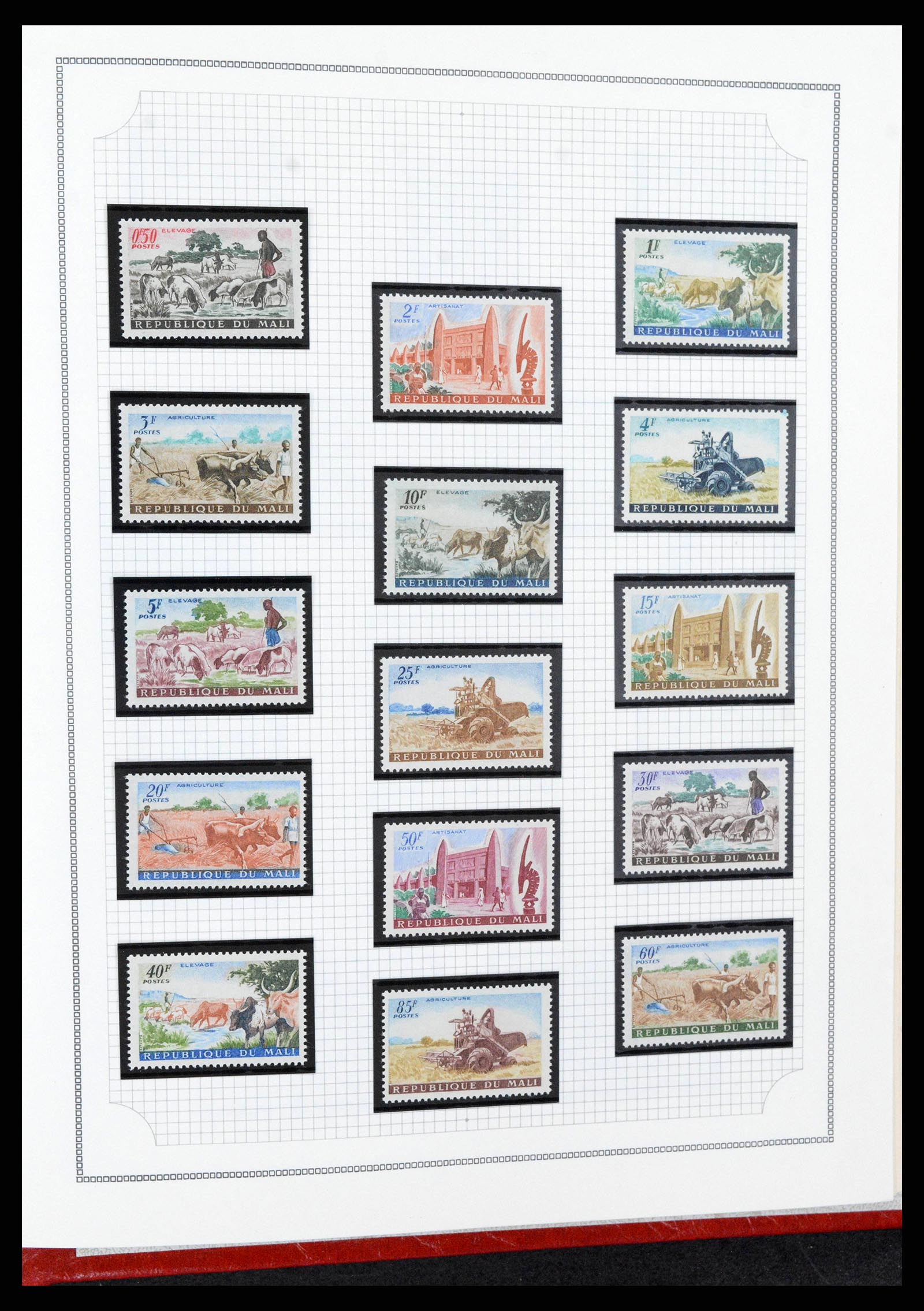 38385 0100 - Stamp collection 38385 French Colonies supercollection 1859-1975.