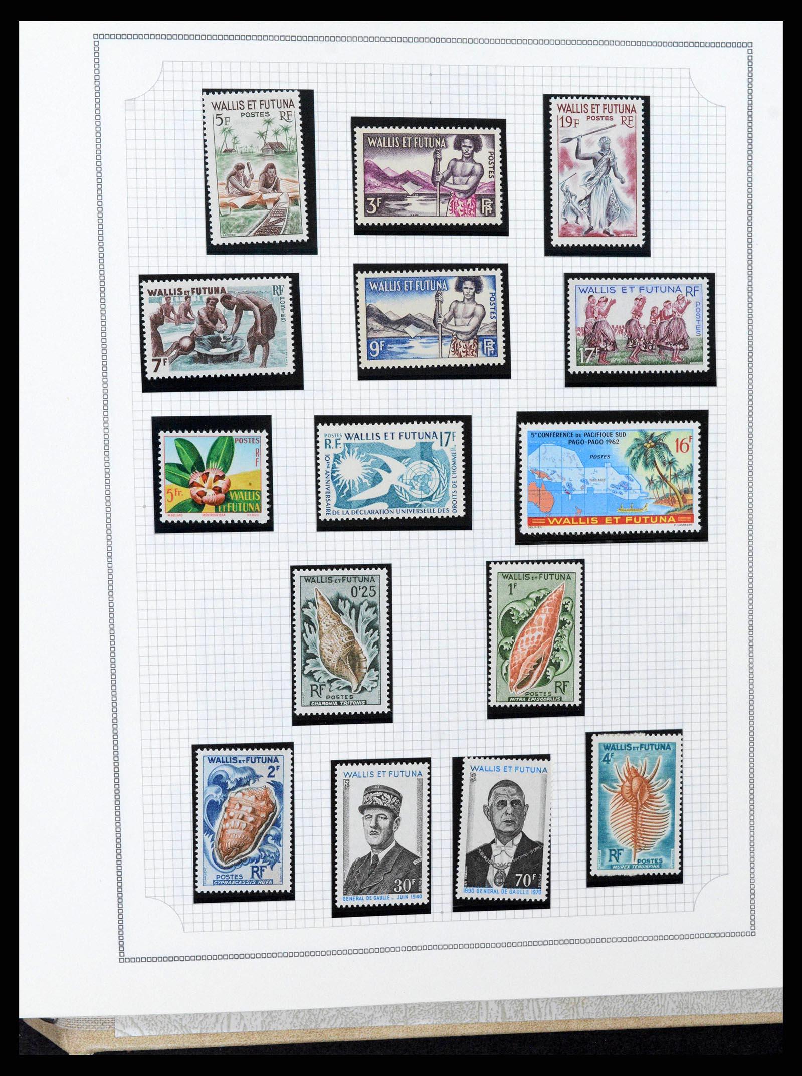 38385 1256 - Stamp collection 38385 French Colonies supercollection 1859-1975.
