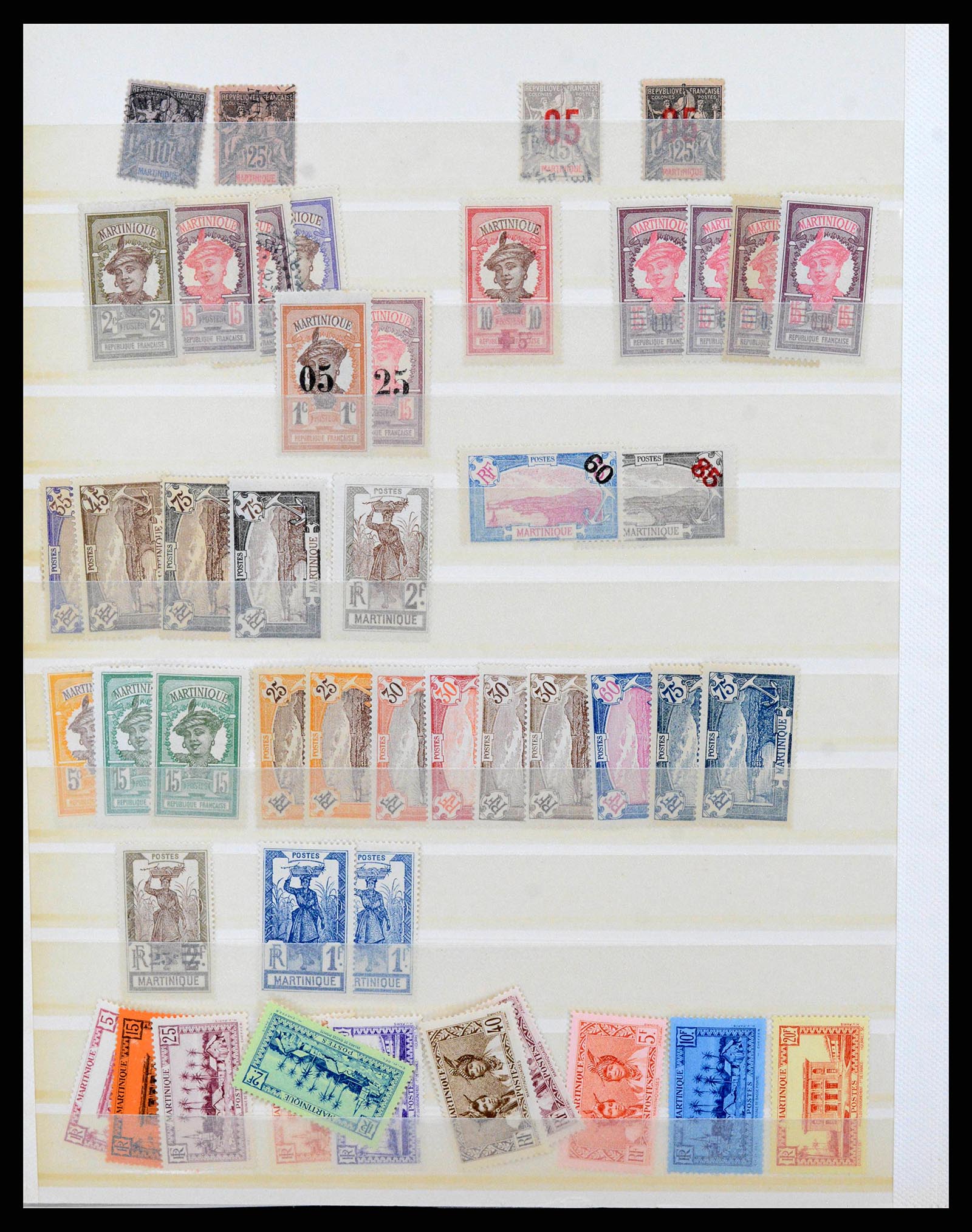 38385 1283 - Postzegelverzameling 38385 Franse koloniën superverzameling 1859-1975