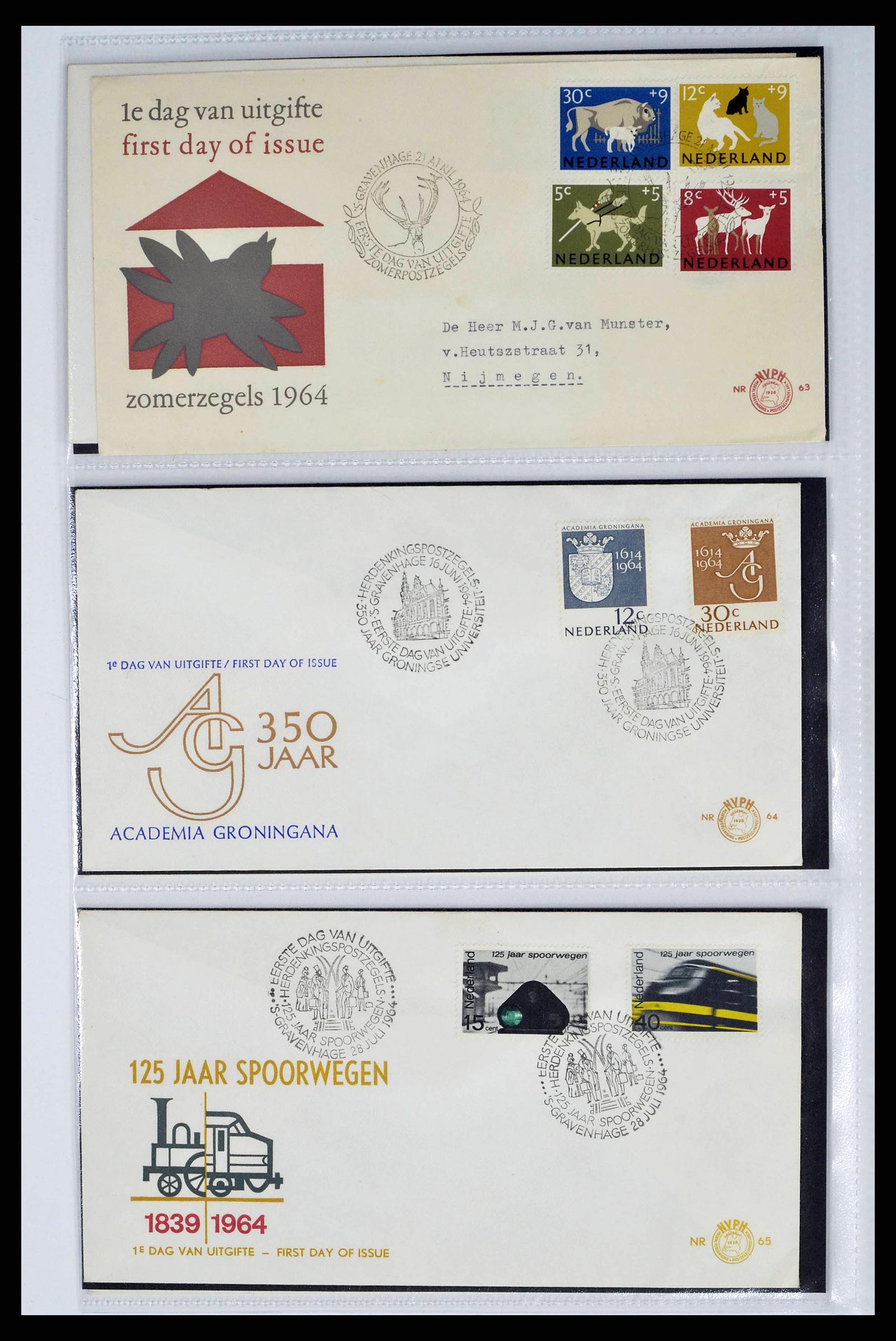 38386 0016 - Stamp collection 38386 Netherlands 1951-2015!
