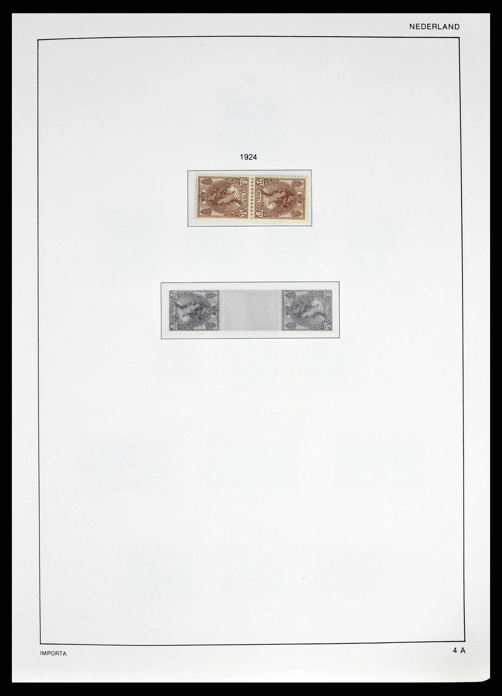 38387 0005 - Postzegelverzameling 38387 Nederland 1852-1979.