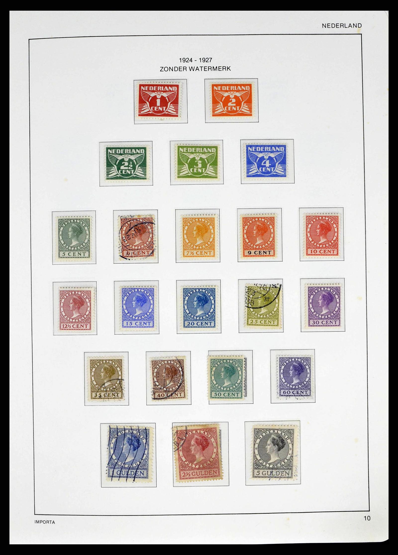 38387 0011 - Postzegelverzameling 38387 Nederland 1852-1979.