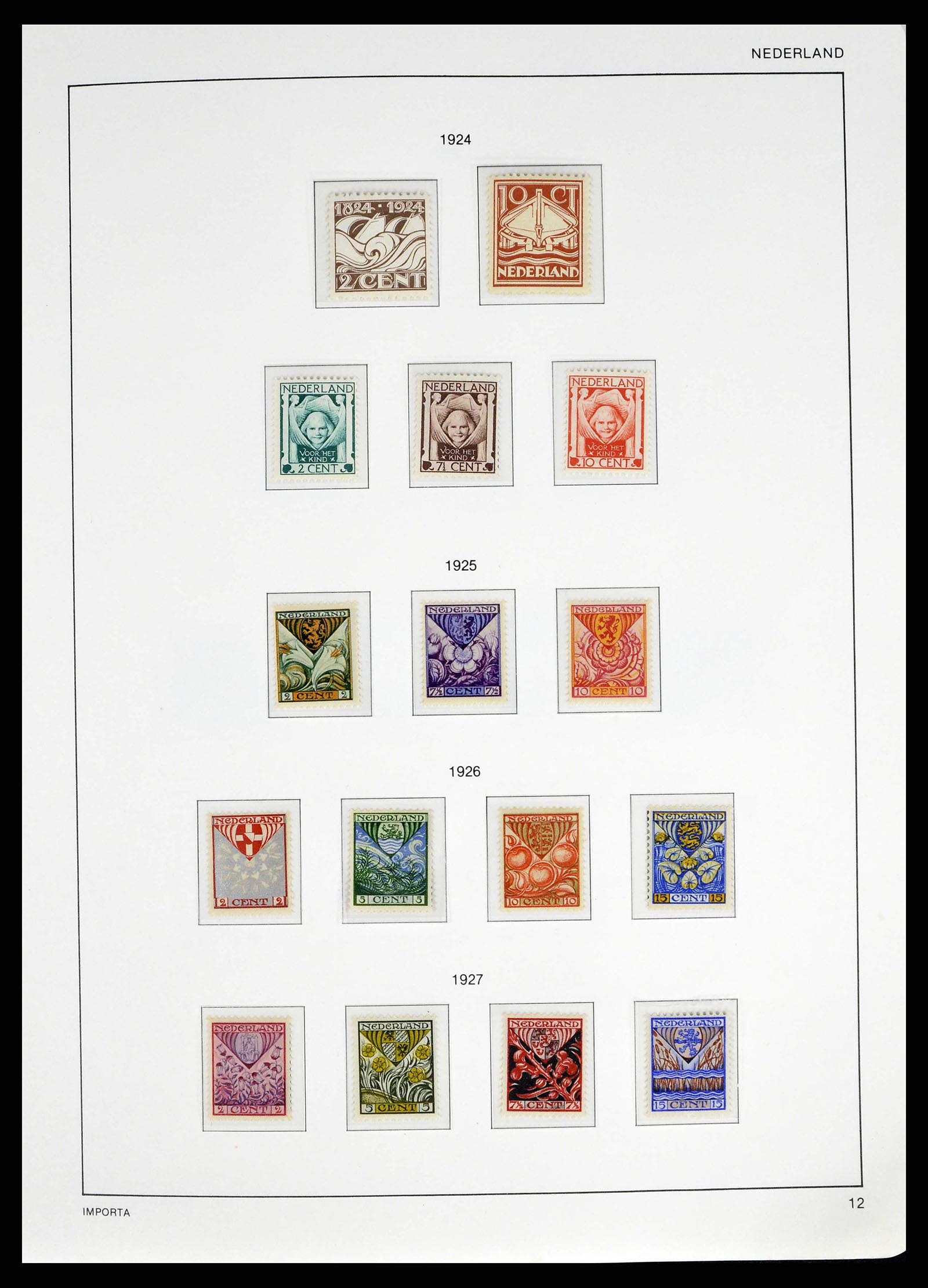 38387 0013 - Postzegelverzameling 38387 Nederland 1852-1979.