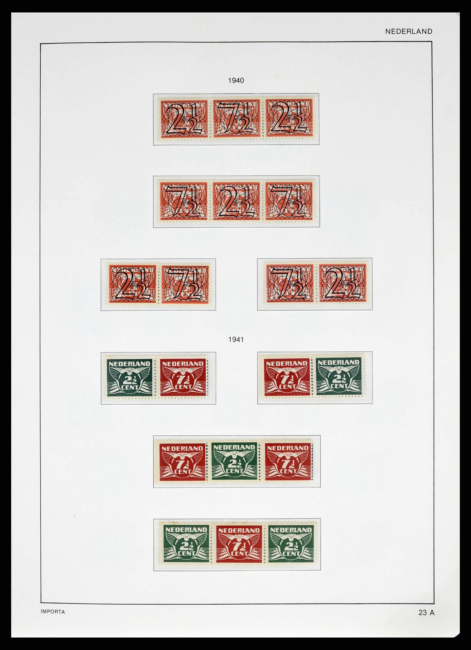 38387 0025 - Postzegelverzameling 38387 Nederland 1852-1979.