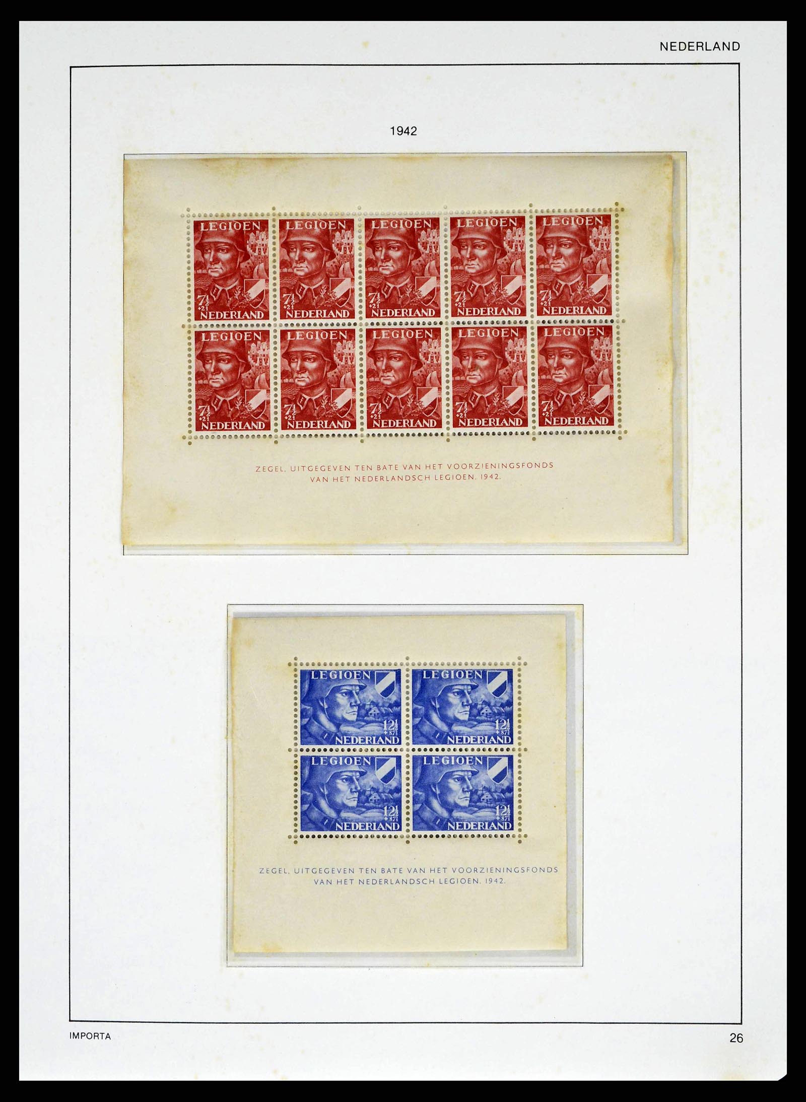 38387 0028 - Postzegelverzameling 38387 Nederland 1852-1979.