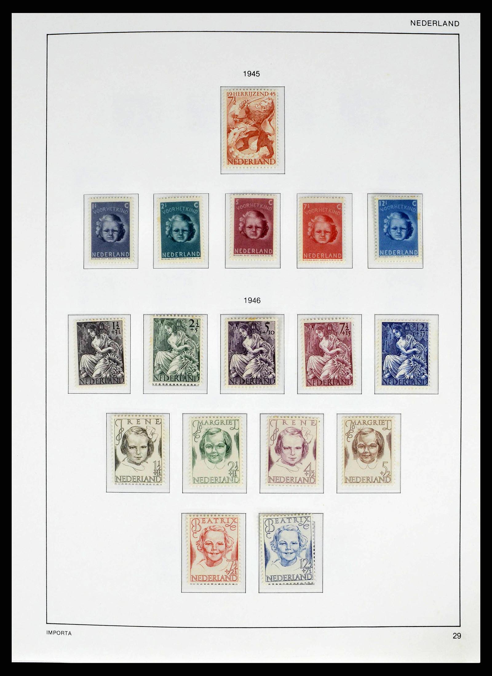 38387 0031 - Postzegelverzameling 38387 Nederland 1852-1979.