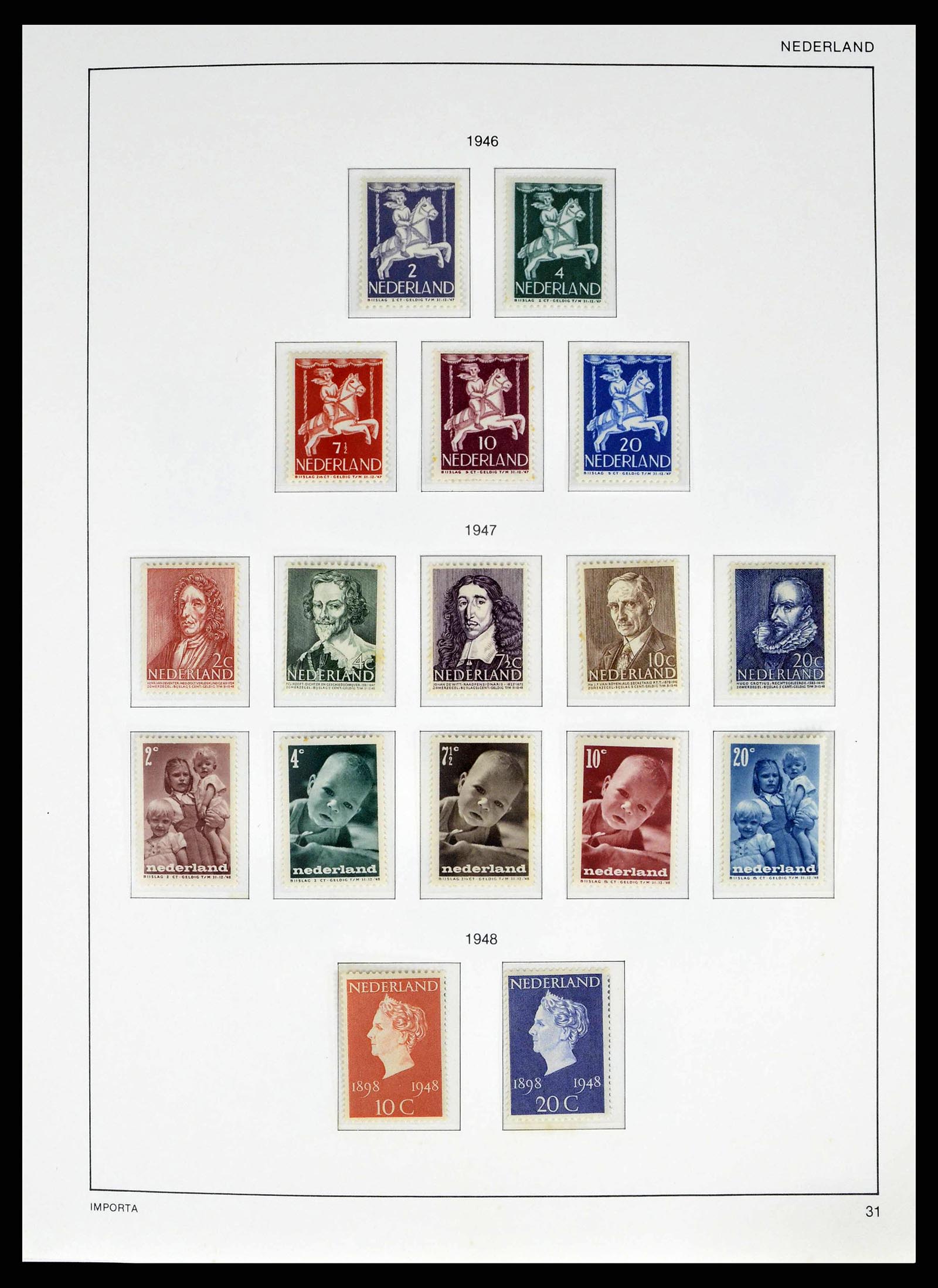 38387 0033 - Postzegelverzameling 38387 Nederland 1852-1979.