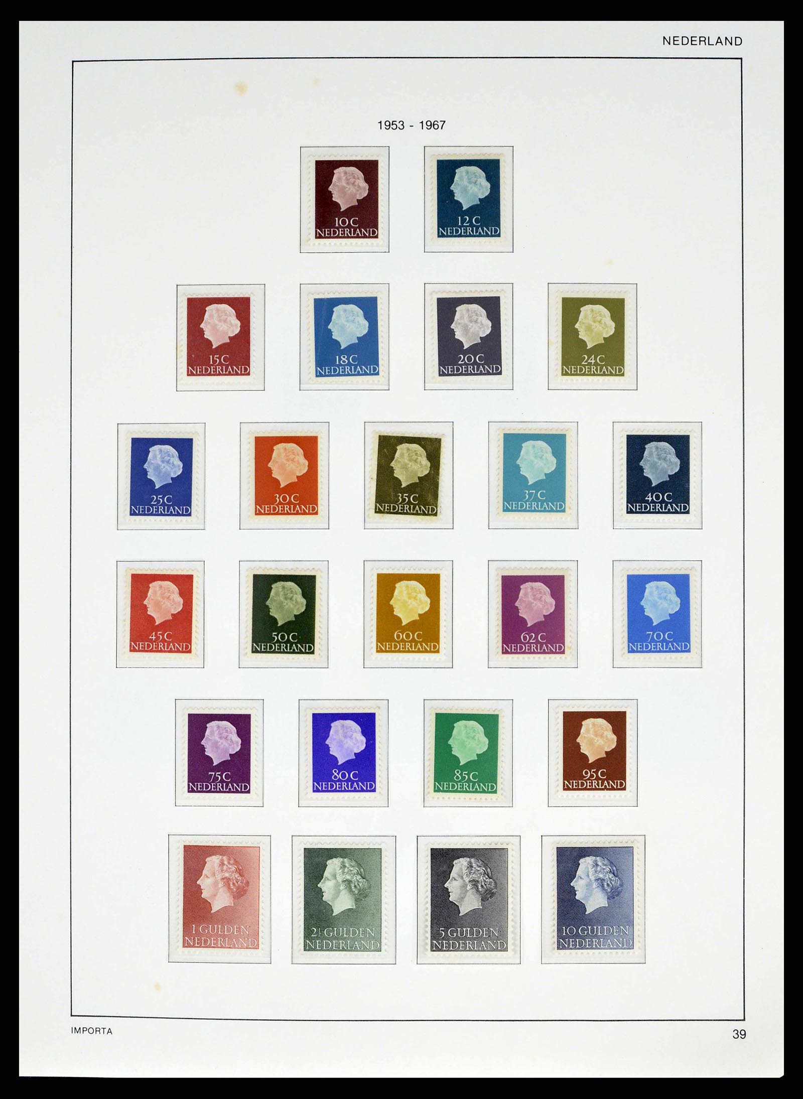 38387 0042 - Stamp collection 38387 Netherlands 1852-1979.