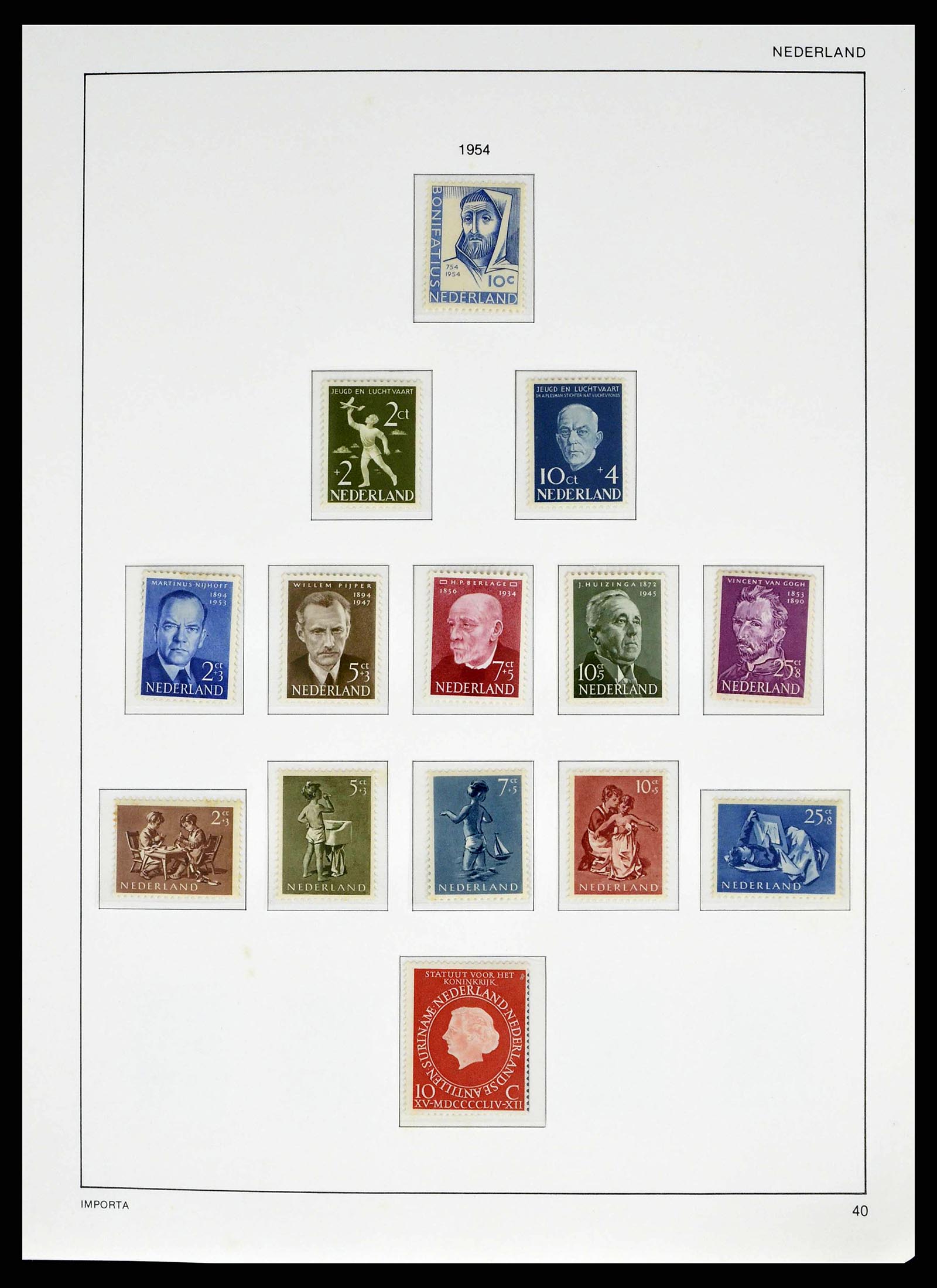 38387 0043 - Stamp collection 38387 Netherlands 1852-1979.
