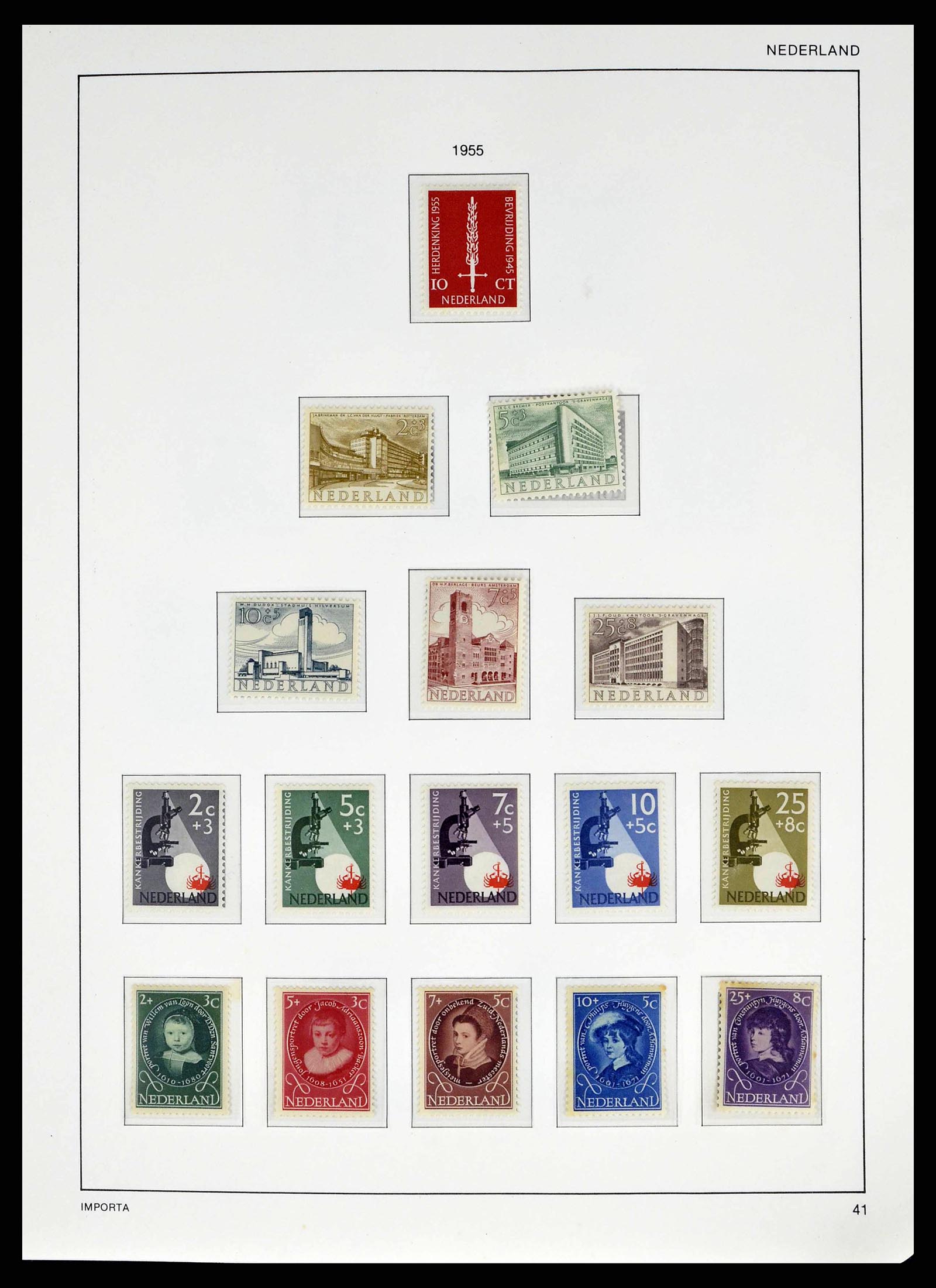 38387 0044 - Stamp collection 38387 Netherlands 1852-1979.