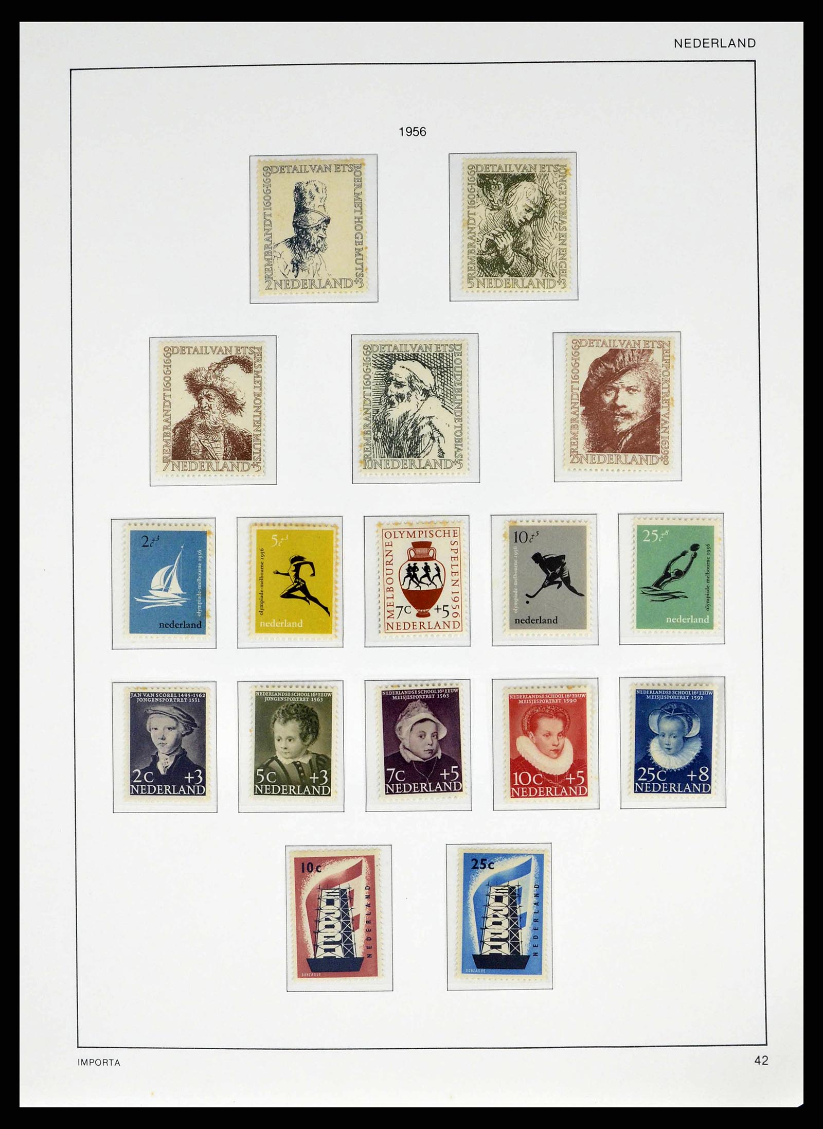 38387 0045 - Stamp collection 38387 Netherlands 1852-1979.