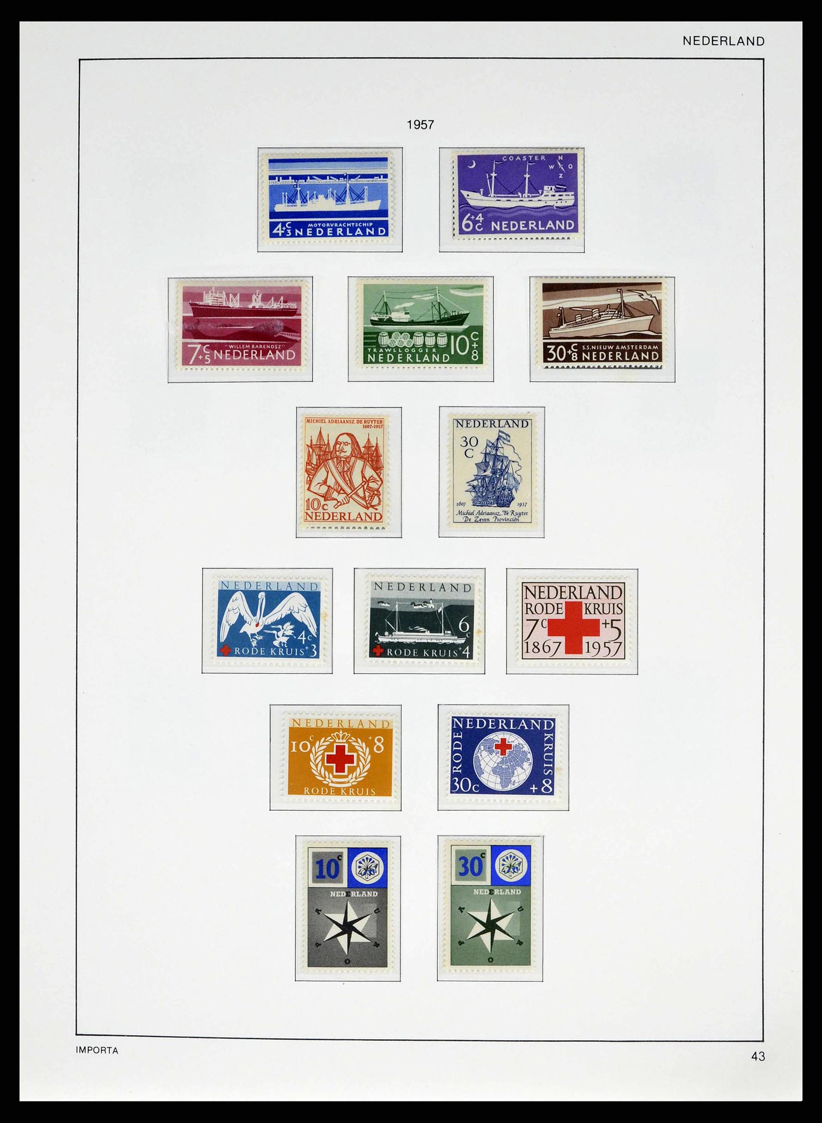 38387 0046 - Stamp collection 38387 Netherlands 1852-1979.