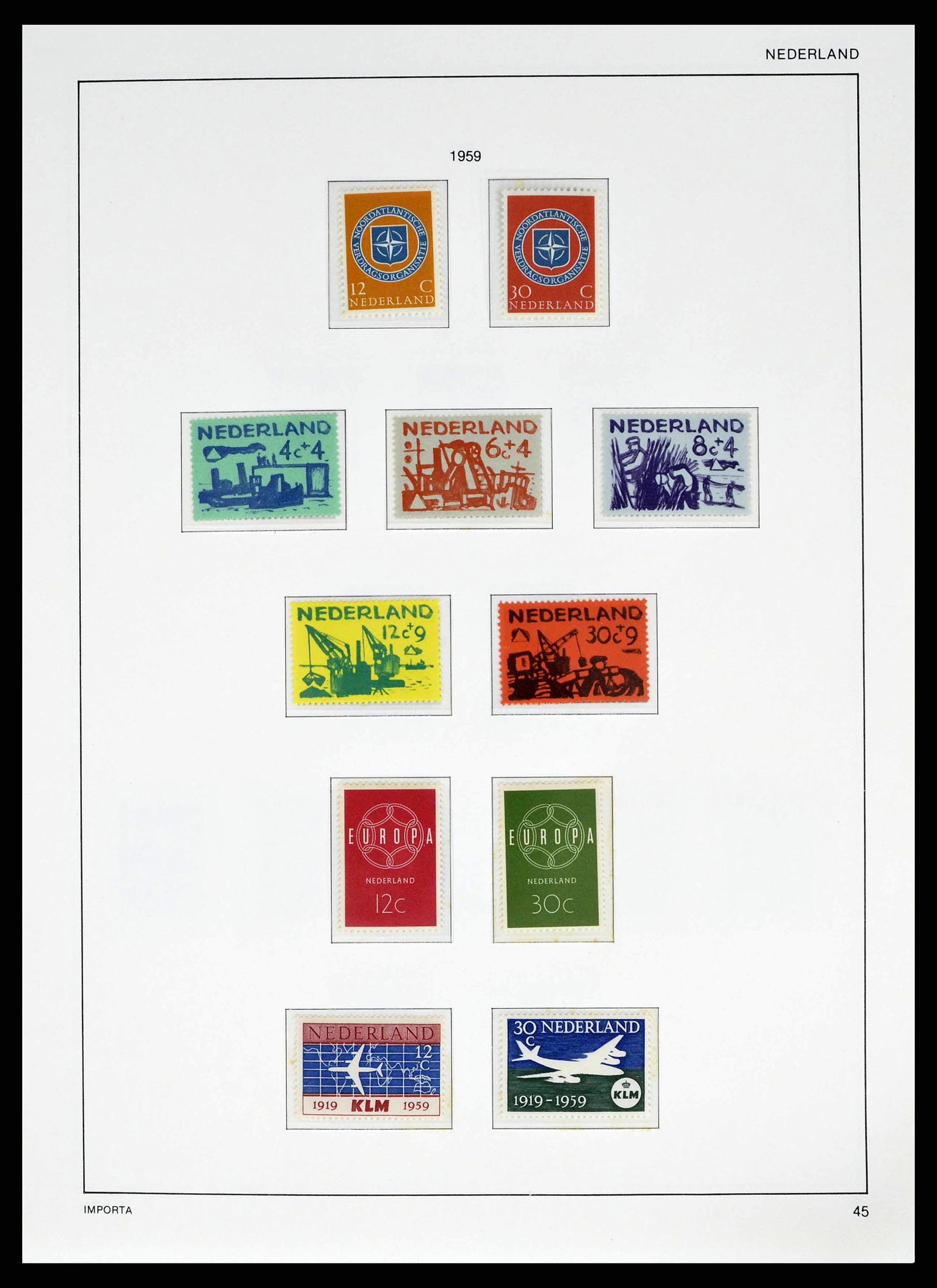 38387 0048 - Stamp collection 38387 Netherlands 1852-1979.