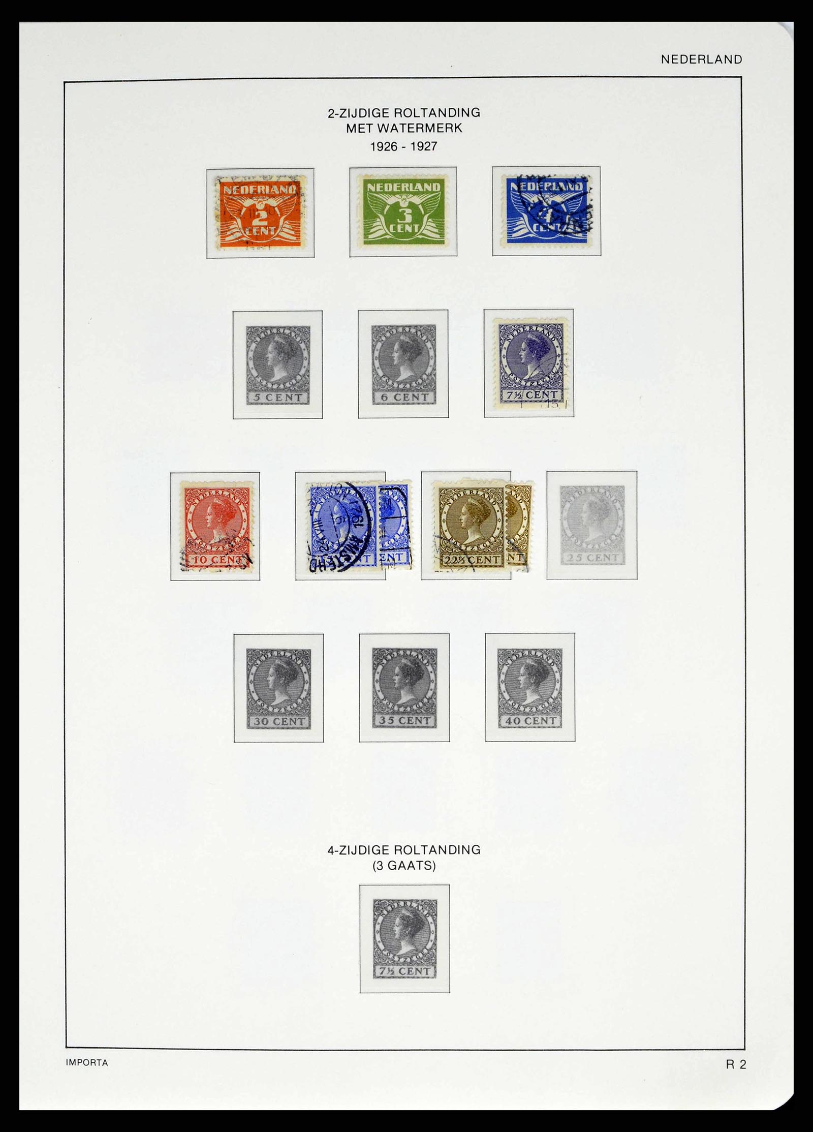 38387 0101 - Postzegelverzameling 38387 Nederland 1852-1979.