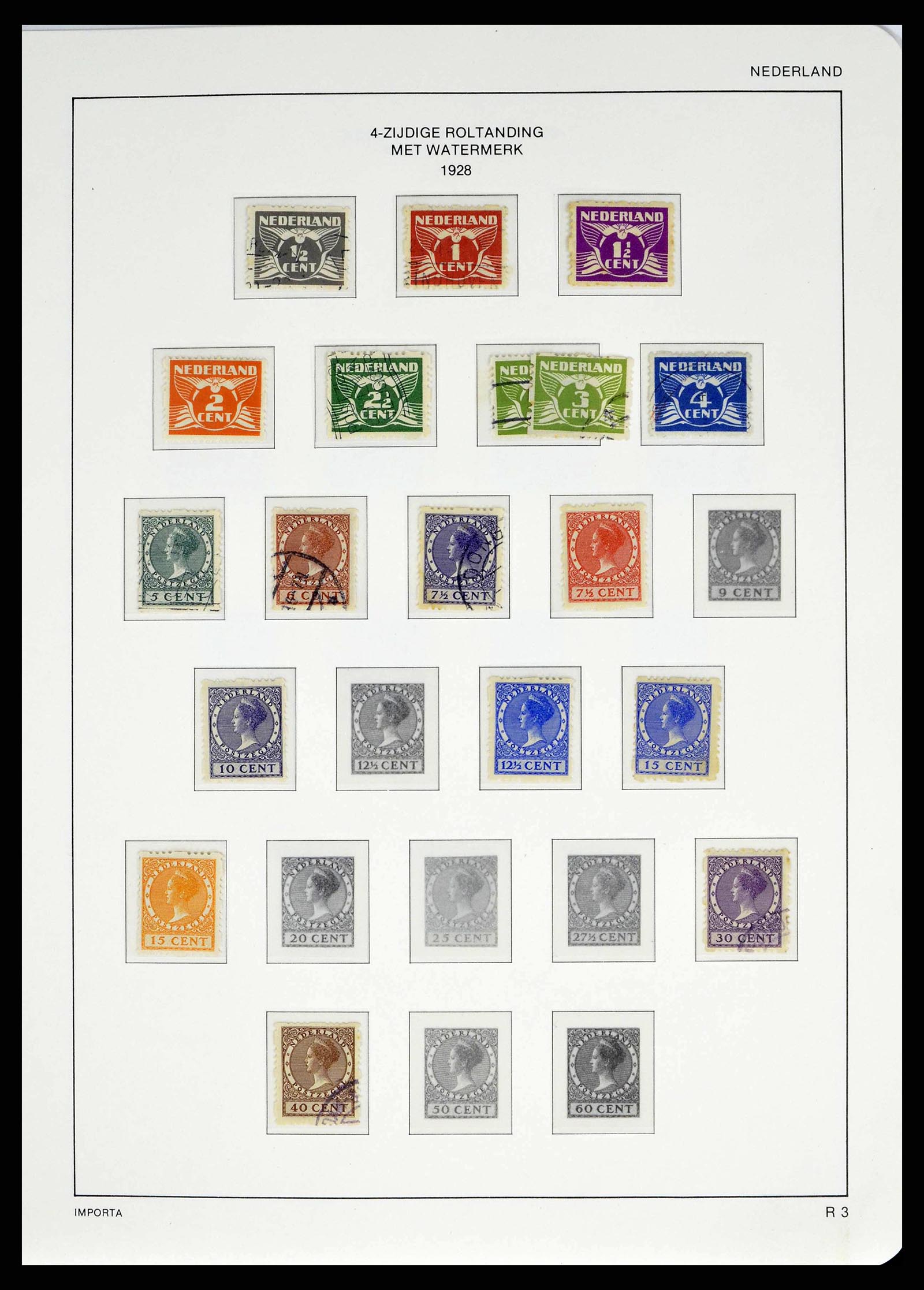 38387 0102 - Postzegelverzameling 38387 Nederland 1852-1979.