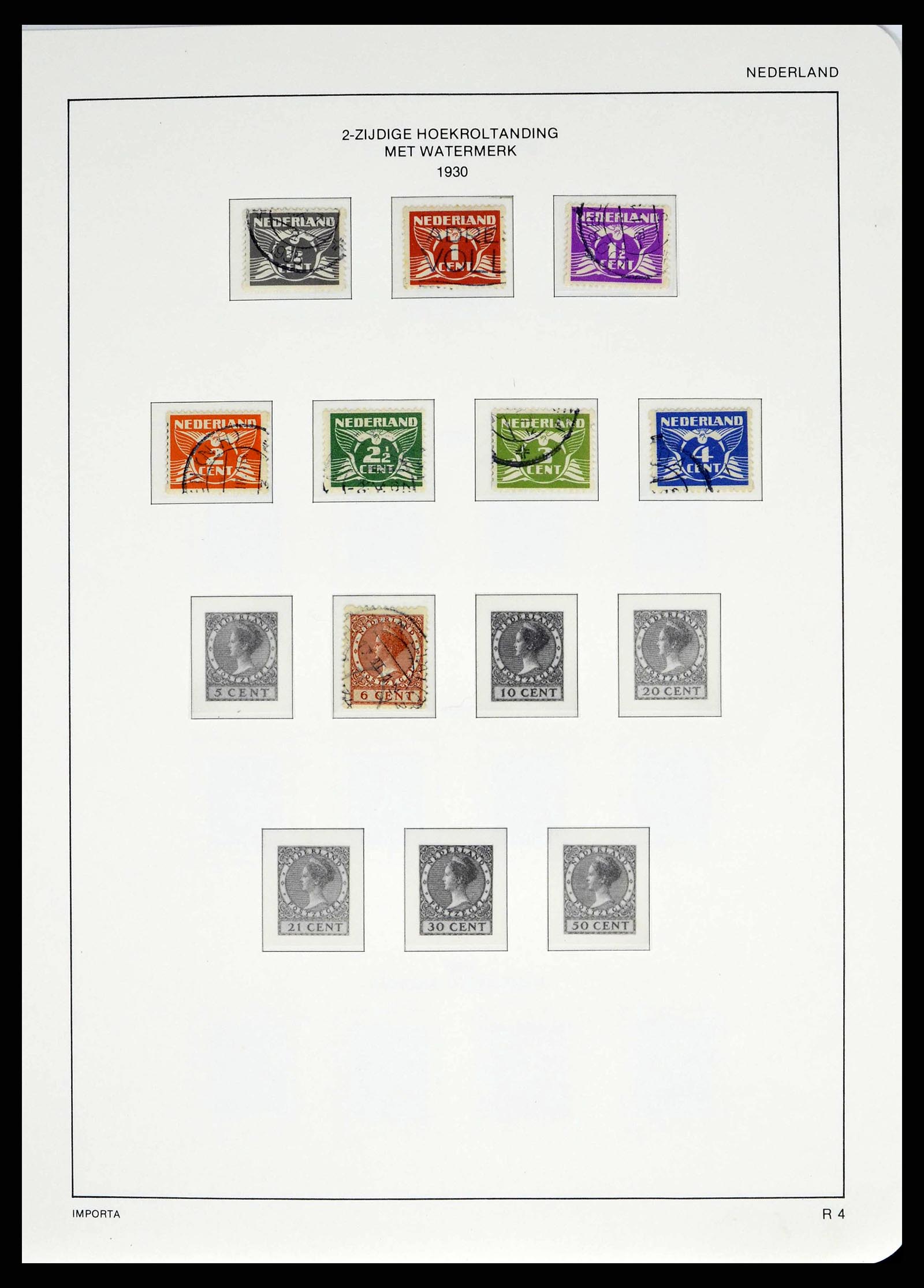 38387 0103 - Postzegelverzameling 38387 Nederland 1852-1979.