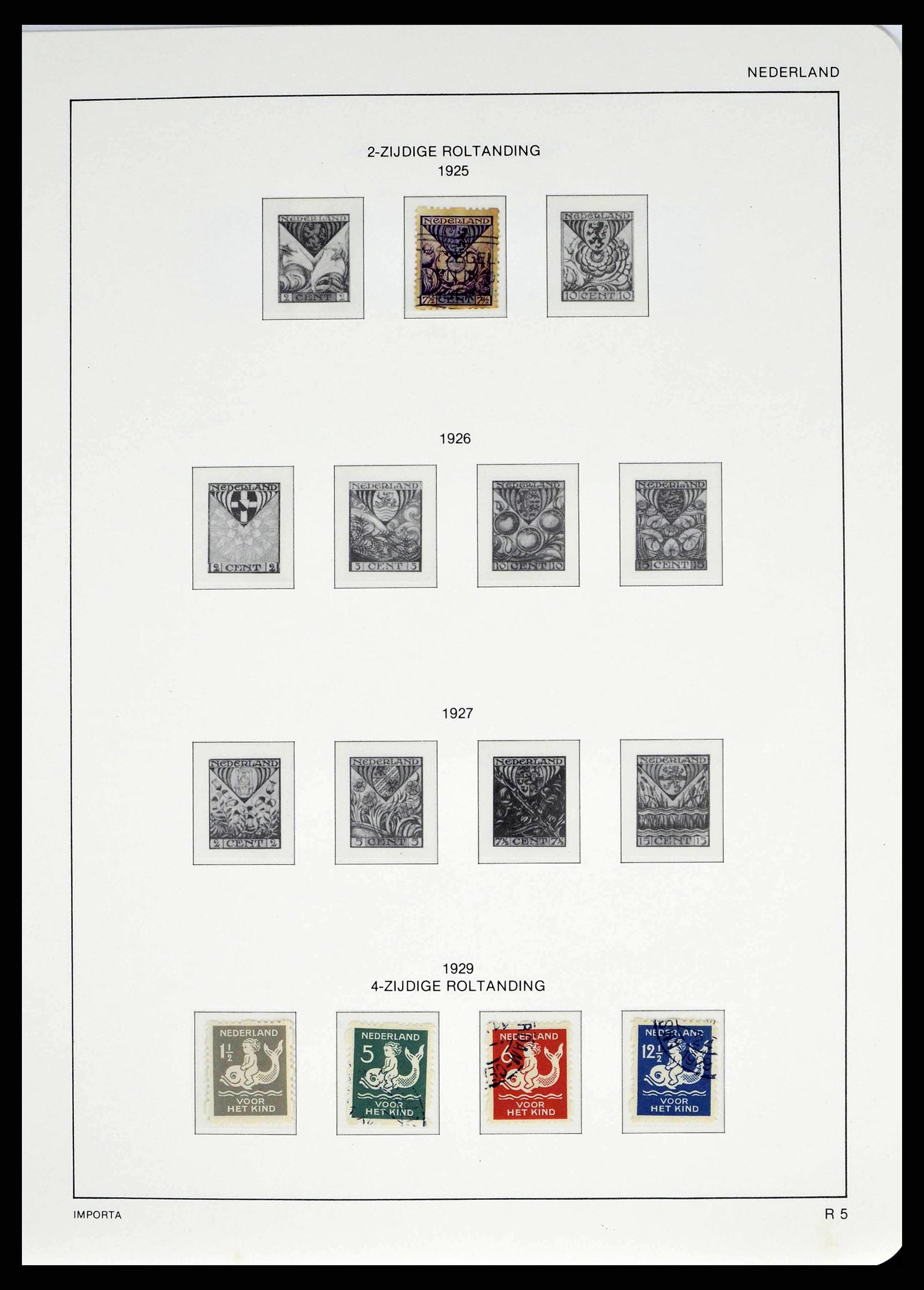 38387 0104 - Postzegelverzameling 38387 Nederland 1852-1979.
