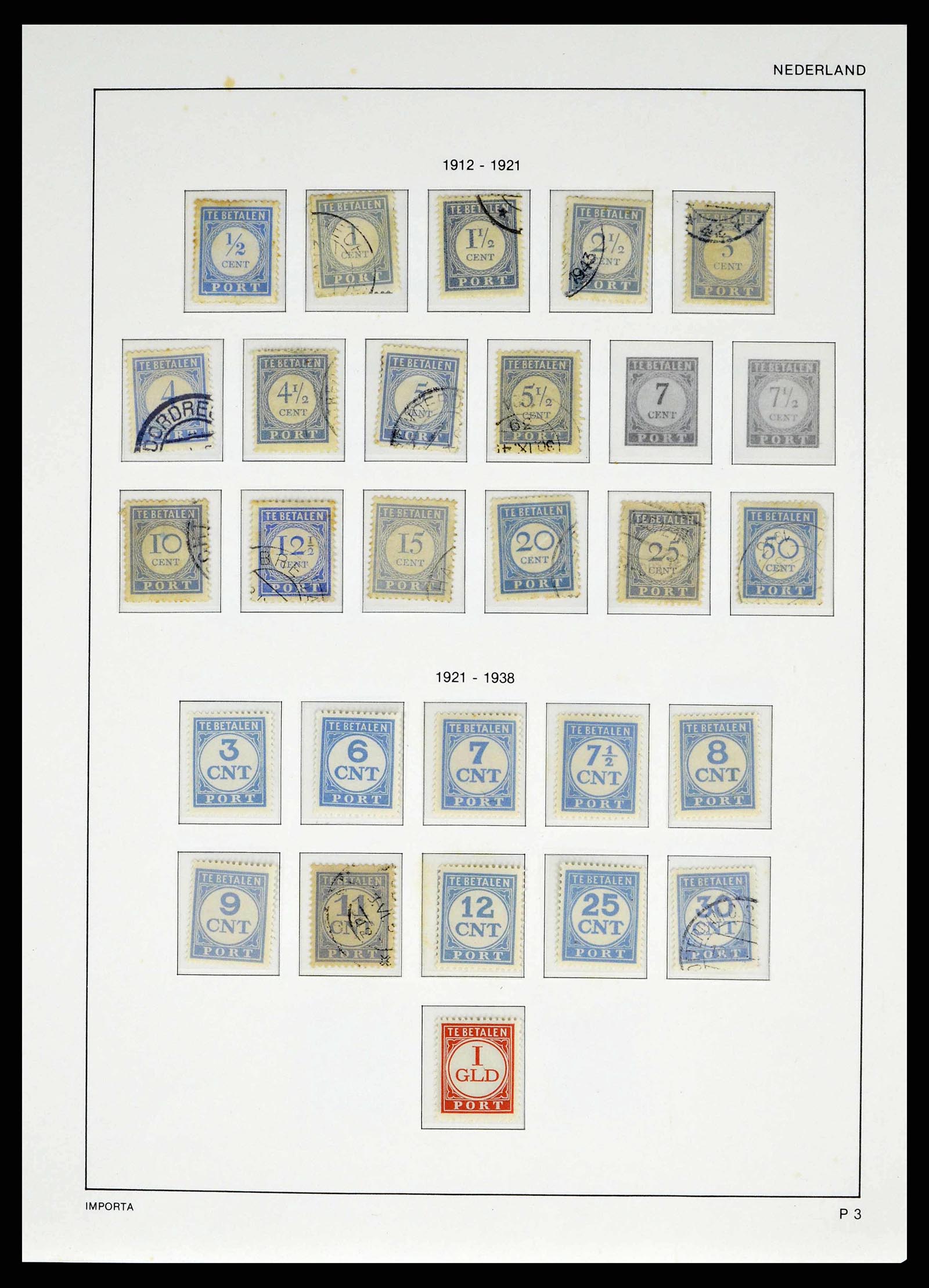 38387 0108 - Postzegelverzameling 38387 Nederland 1852-1979.