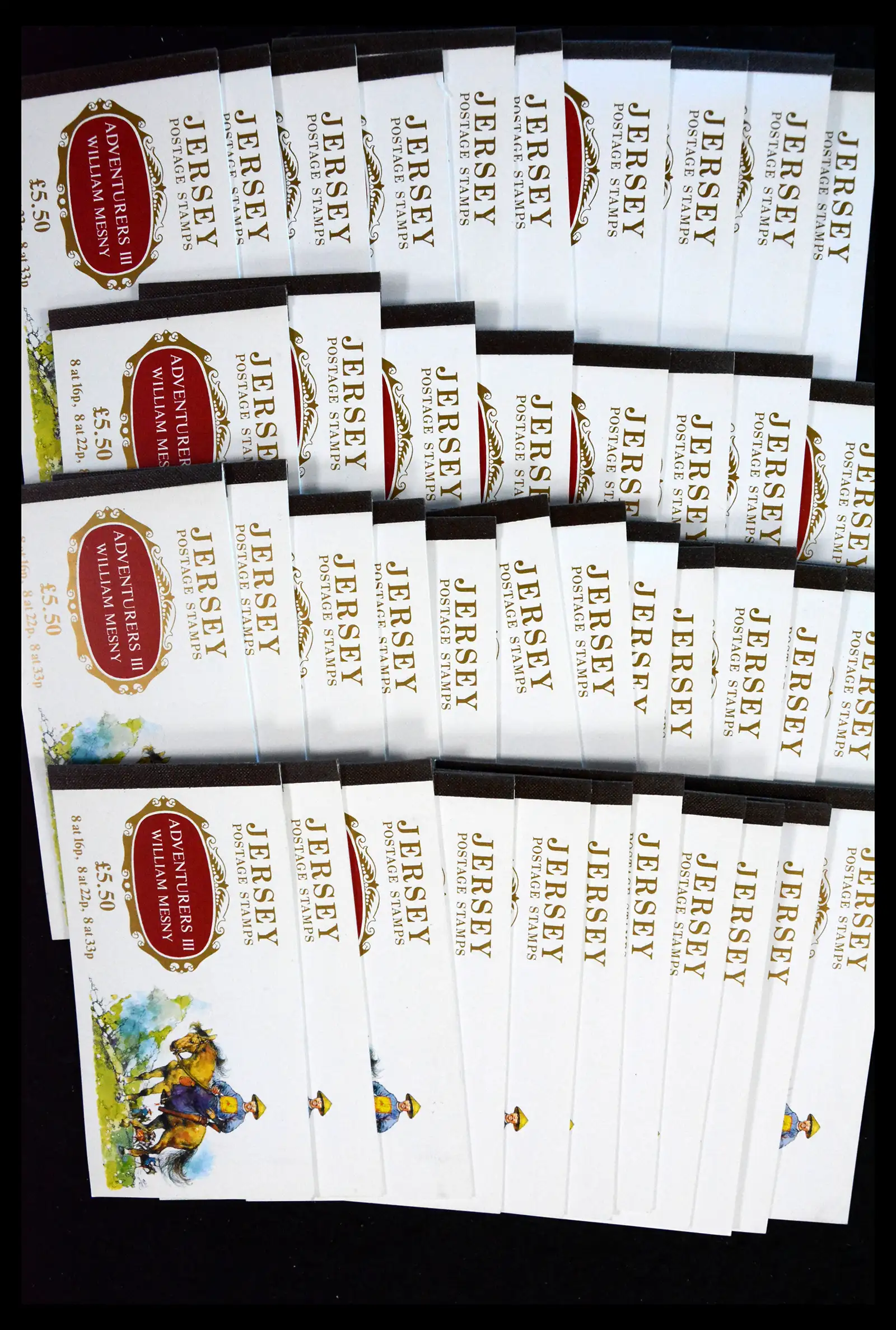 38391 0008 - Postzegelverzameling 38391 Kanaaleilanden prestige boekjes 1991-2010.
