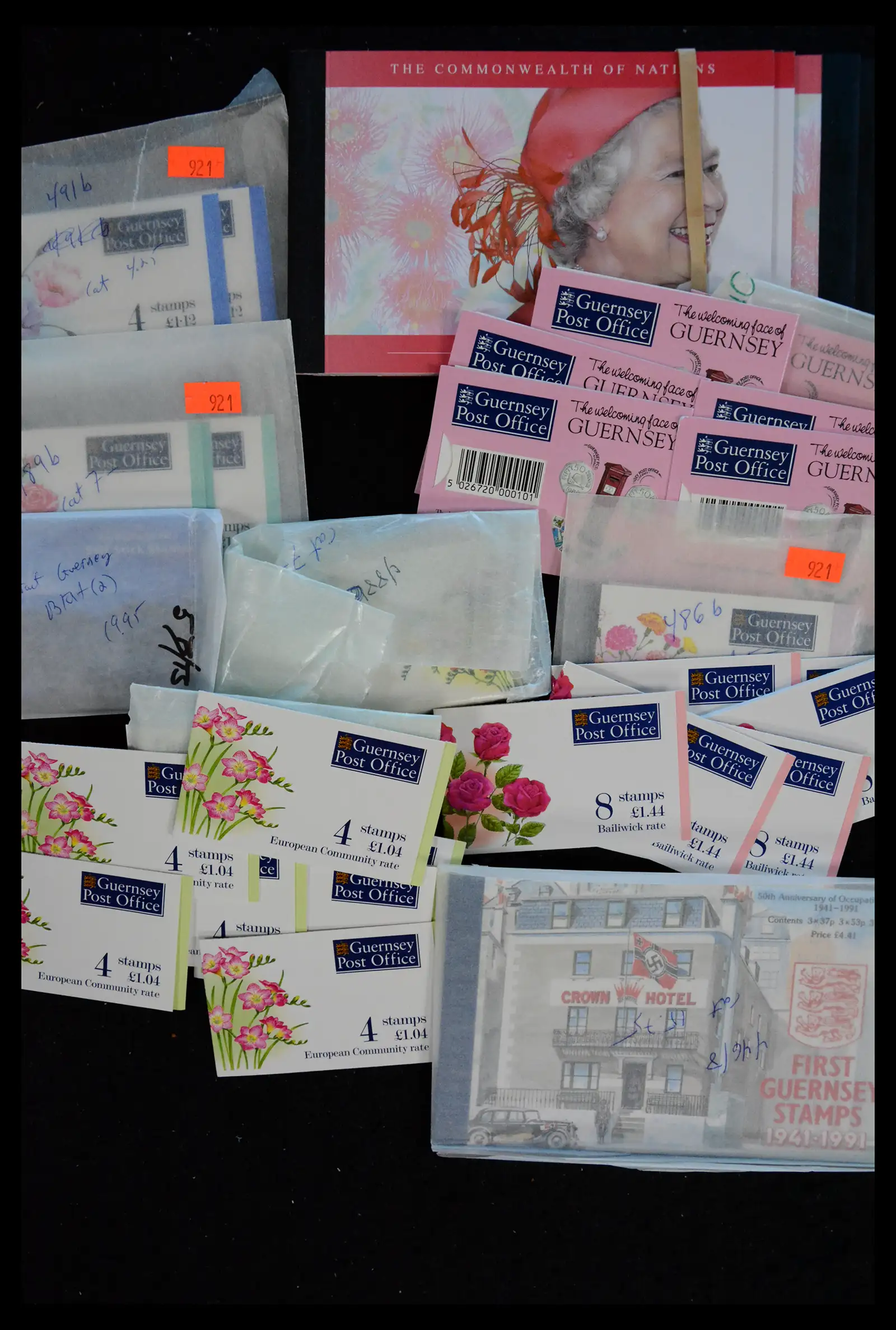 38391 0011 - Postzegelverzameling 38391 Kanaaleilanden prestige boekjes 1991-2010.