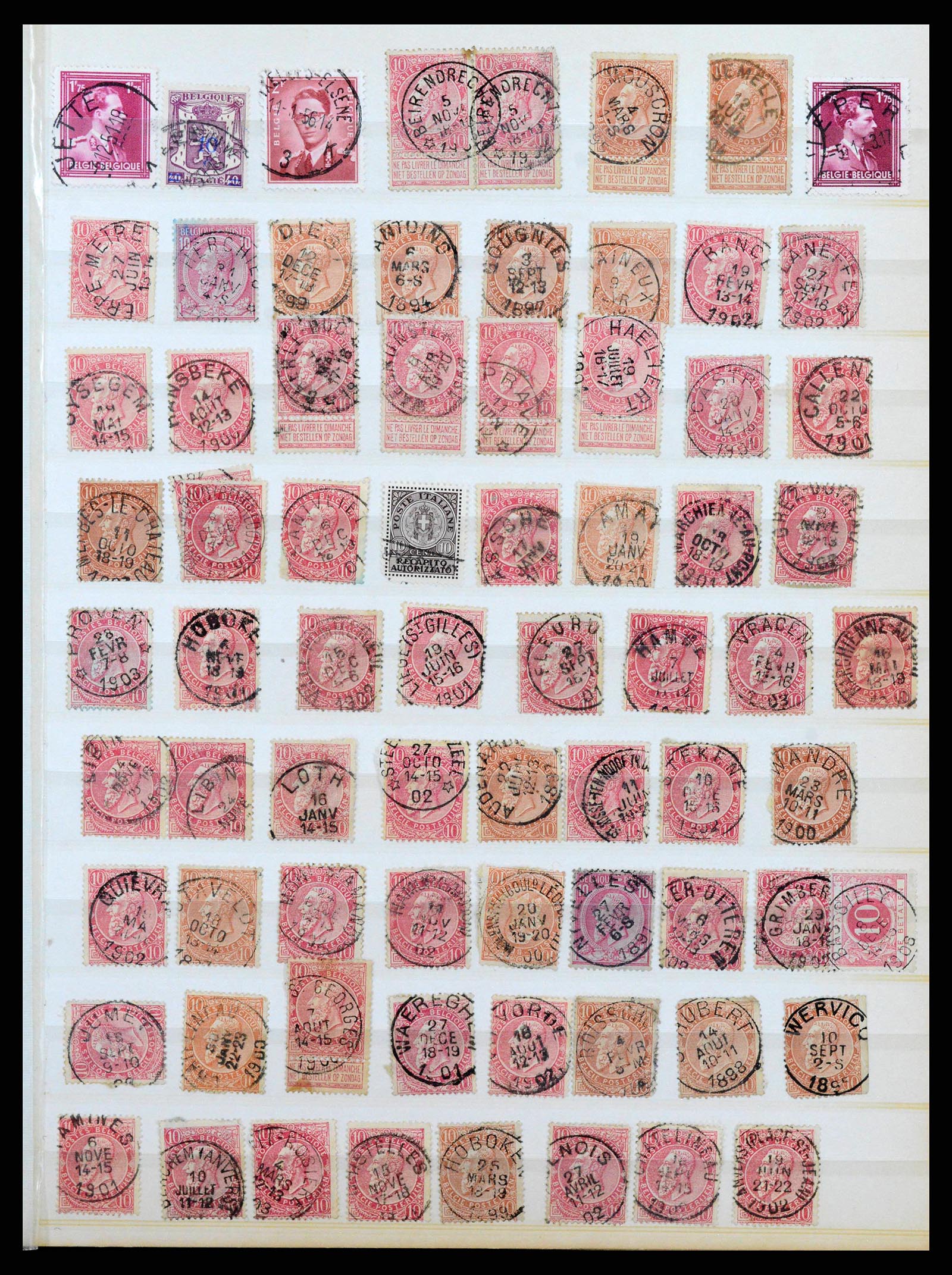 38397 0005 - Stamp collection 38397 Belgium 1880-2005.