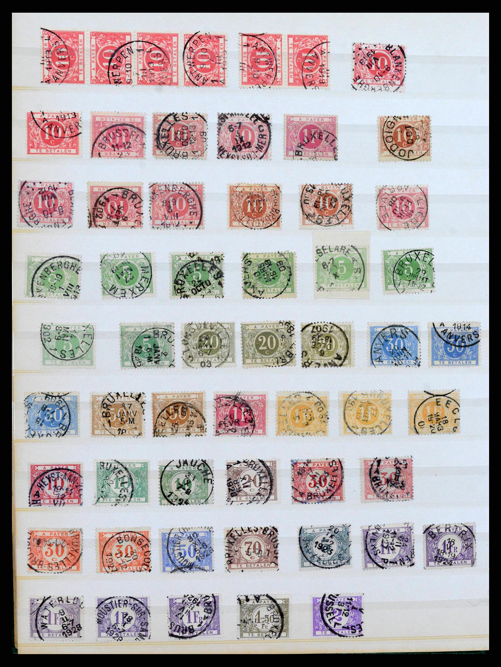 38397 0010 - Stamp collection 38397 Belgium 1880-2005.