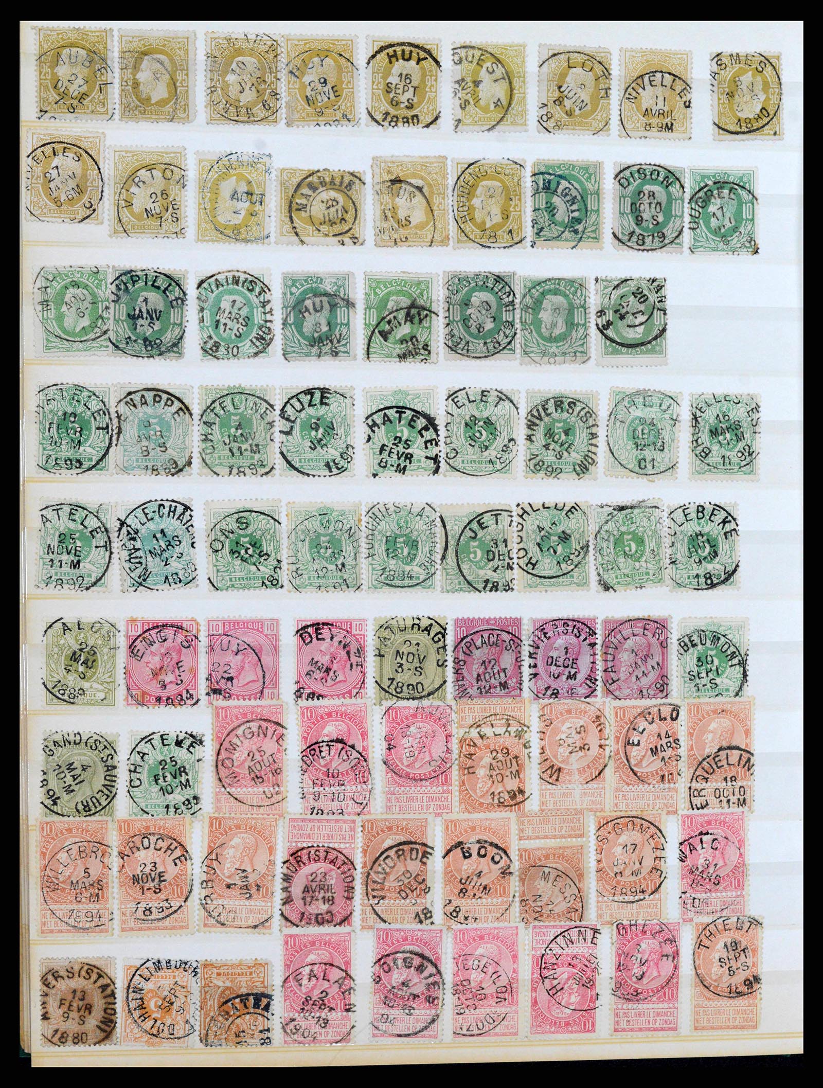 38397 0015 - Postzegelverzameling 38397 België 1880-2005.