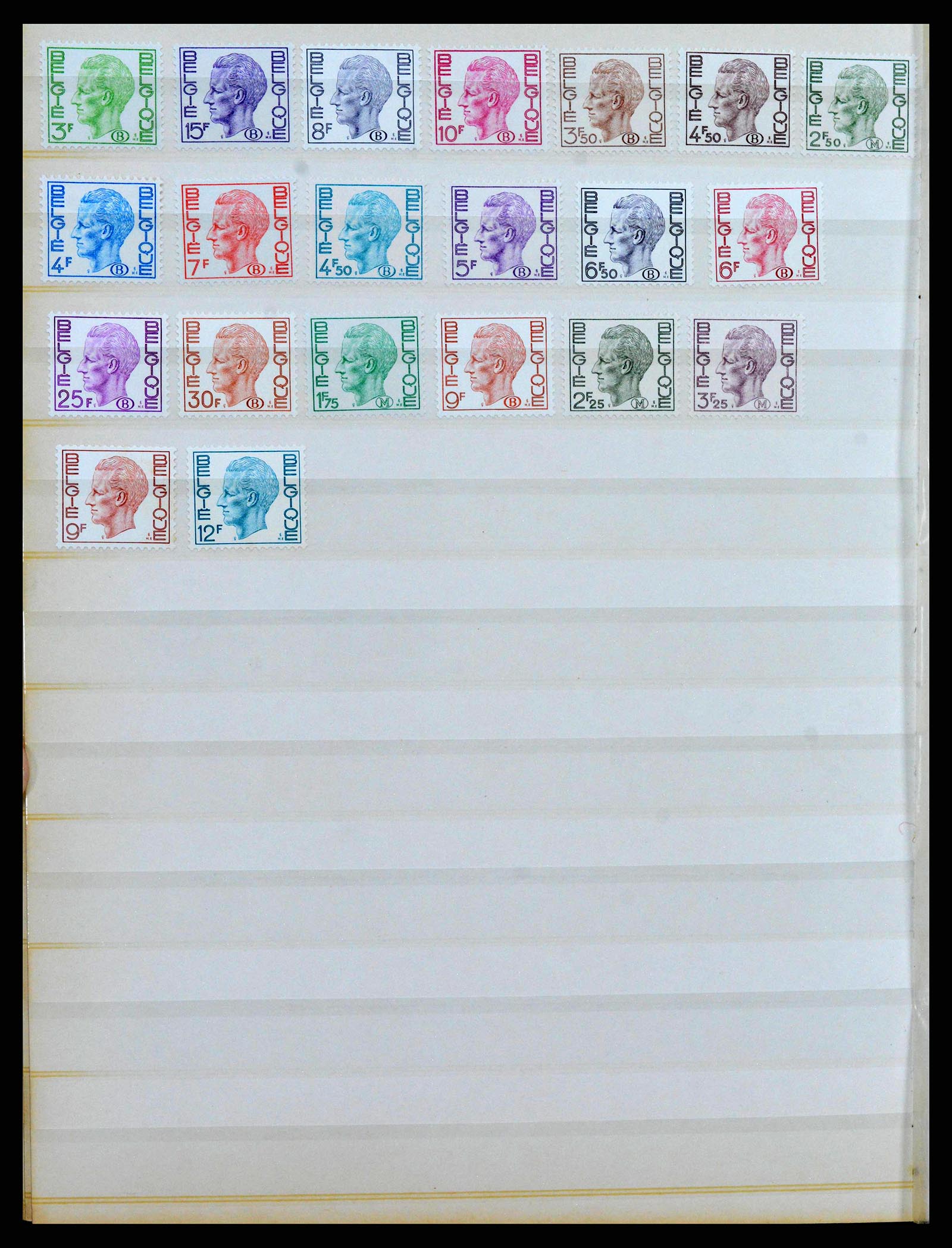 38397 0019 - Postzegelverzameling 38397 België 1880-2005.
