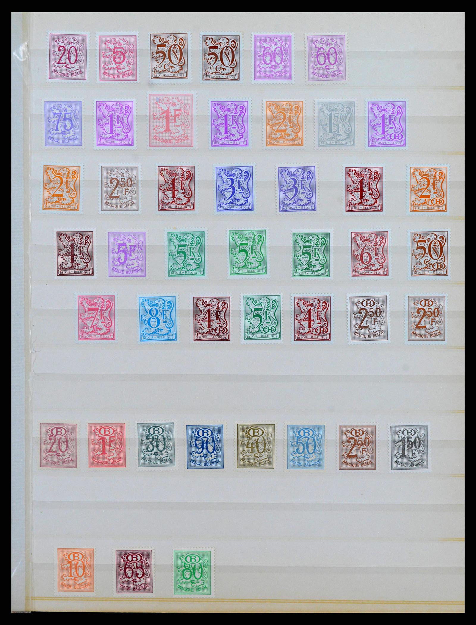 38397 0020 - Postzegelverzameling 38397 België 1880-2005.