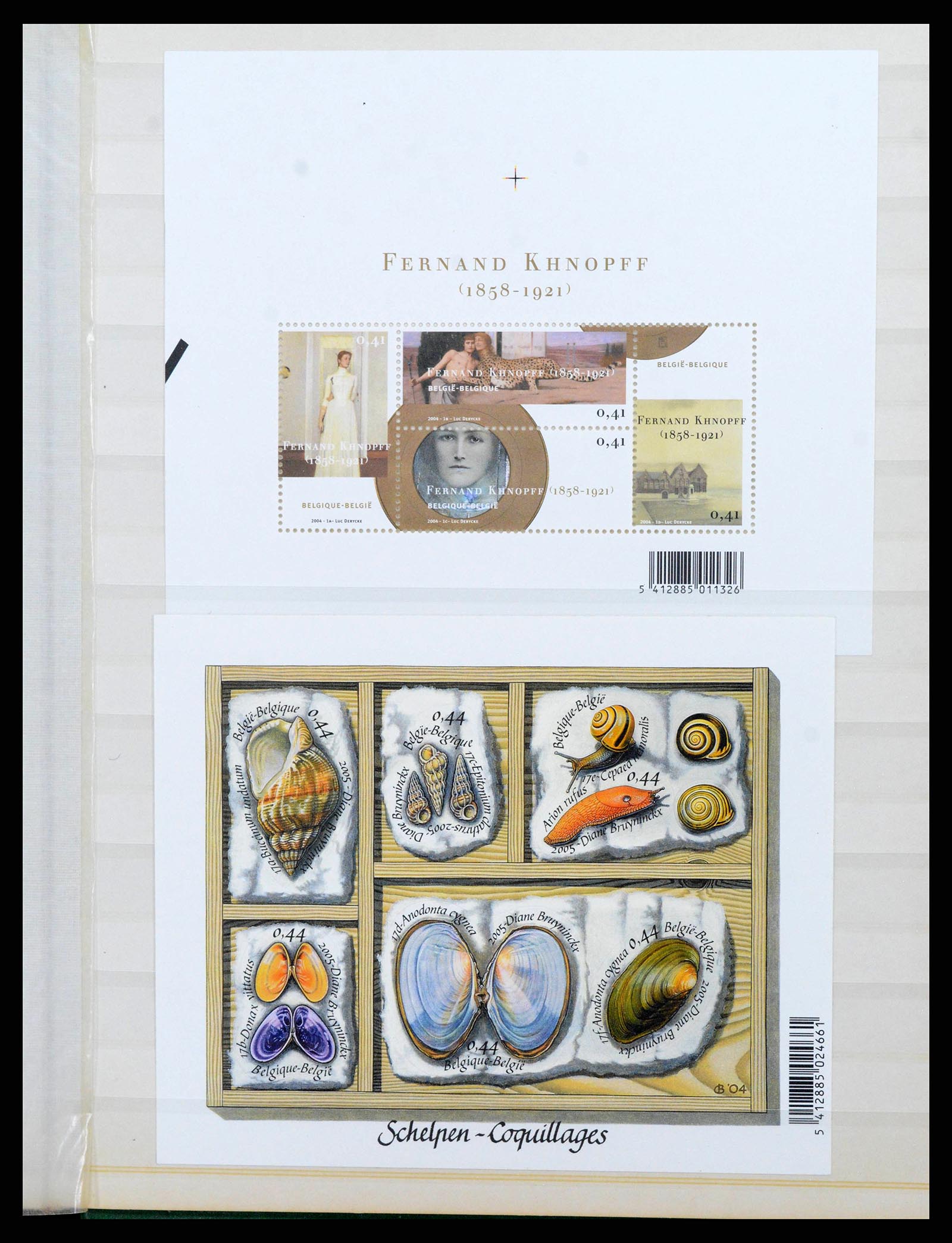 38397 0029 - Postzegelverzameling 38397 België 1880-2005.
