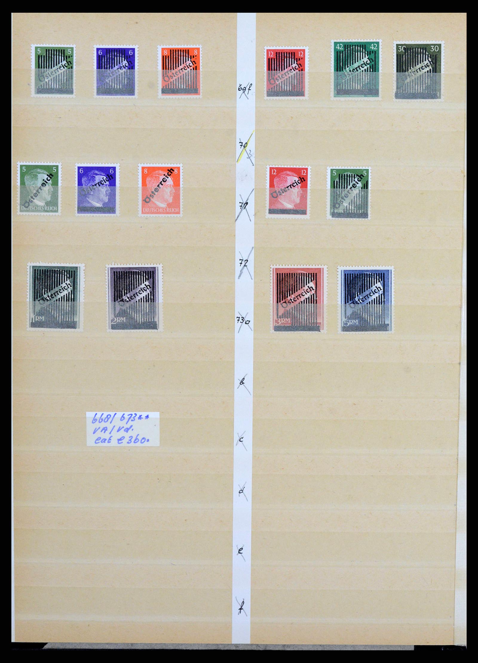 38399 0012 - Postzegelverzameling 38399 Oostenrijk 1945-1950.
