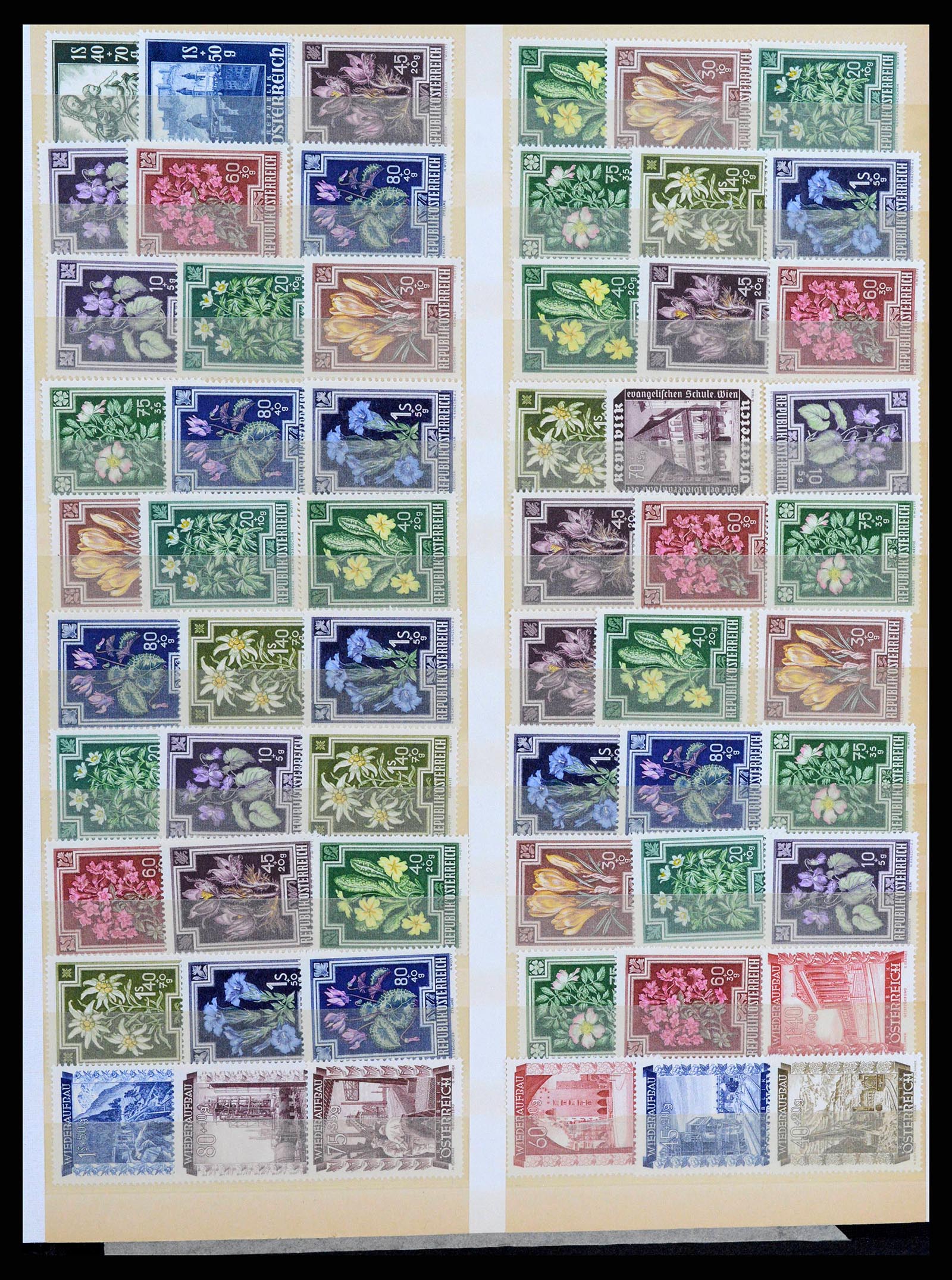 38399 0018 - Postzegelverzameling 38399 Oostenrijk 1945-1950.