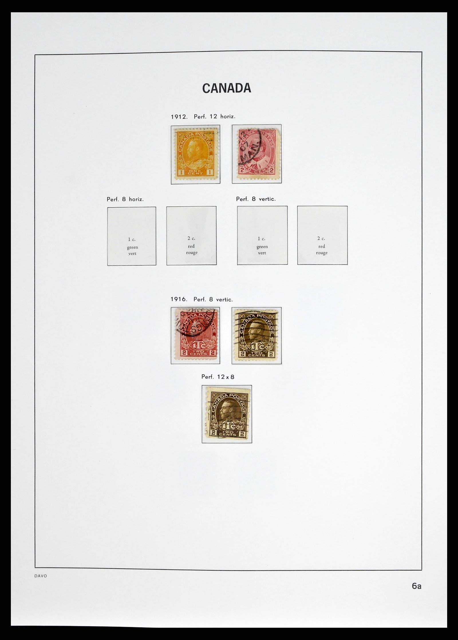 38401 0007 - Stamp collection 38401 Canada 1859-2010.