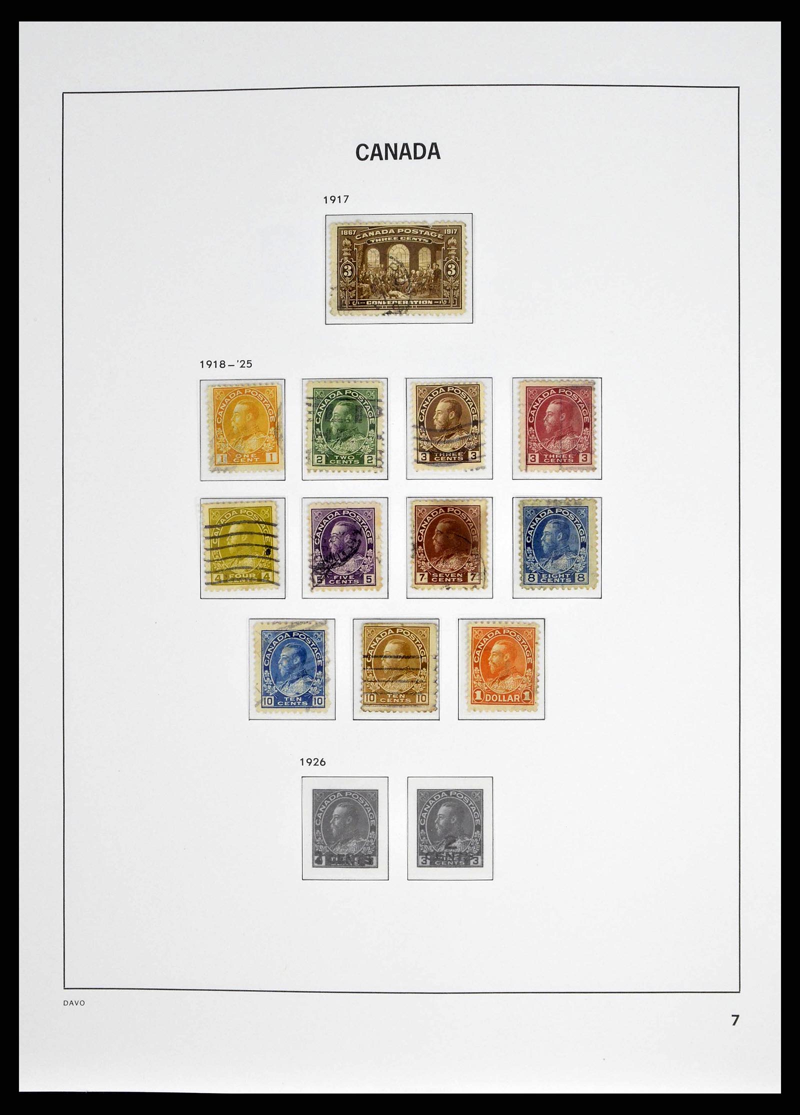 38401 0008 - Stamp collection 38401 Canada 1859-2010.