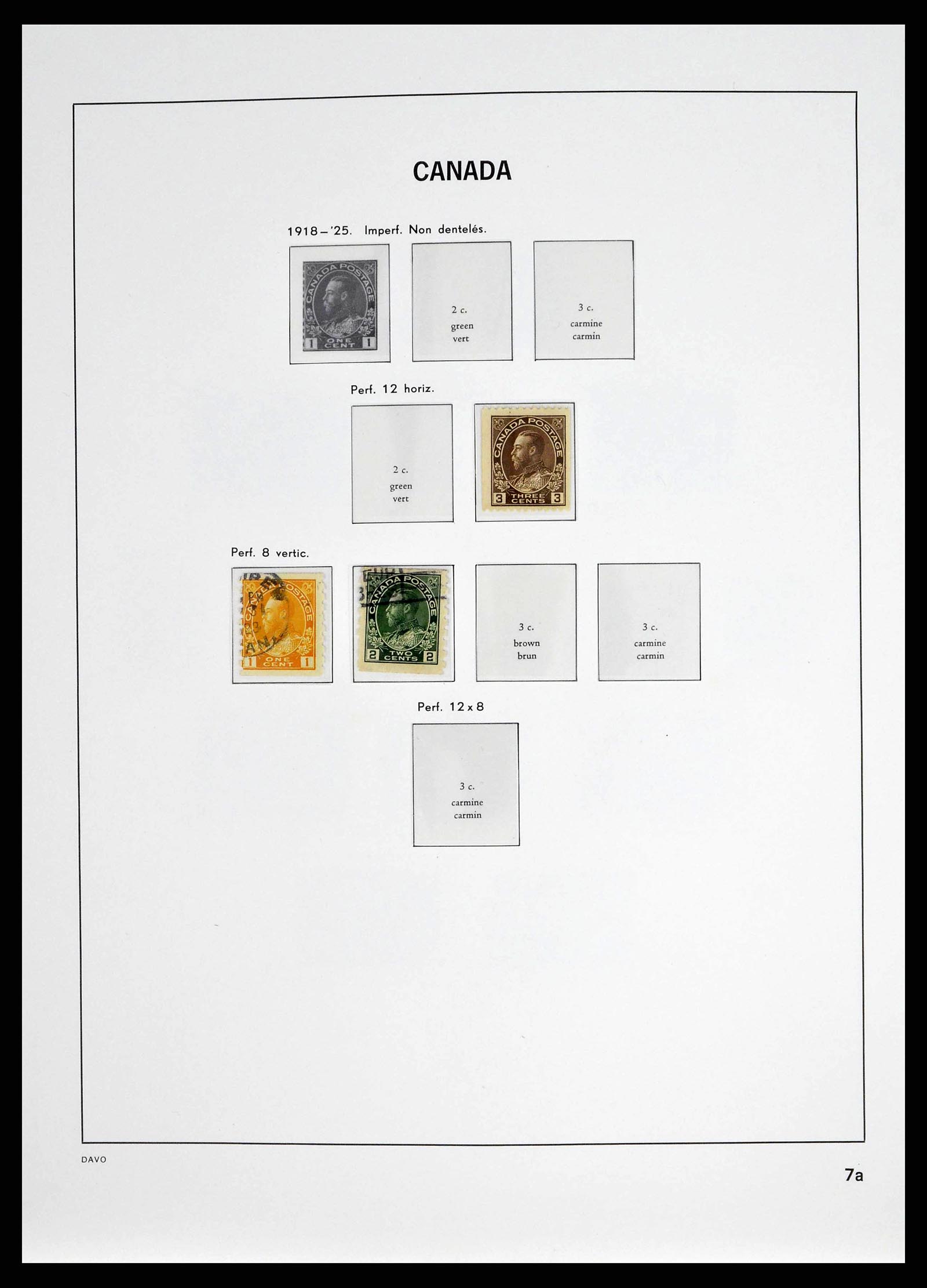 38401 0009 - Stamp collection 38401 Canada 1859-2010.