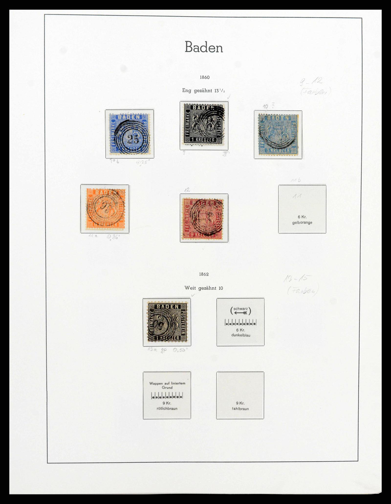 38402 0003 - Stamp collection 38402 Germany 1850-1945.