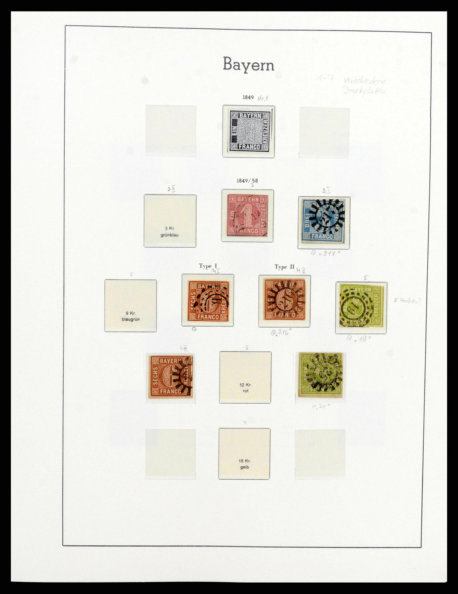 38402 0008 - Stamp collection 38402 Germany 1850-1945.