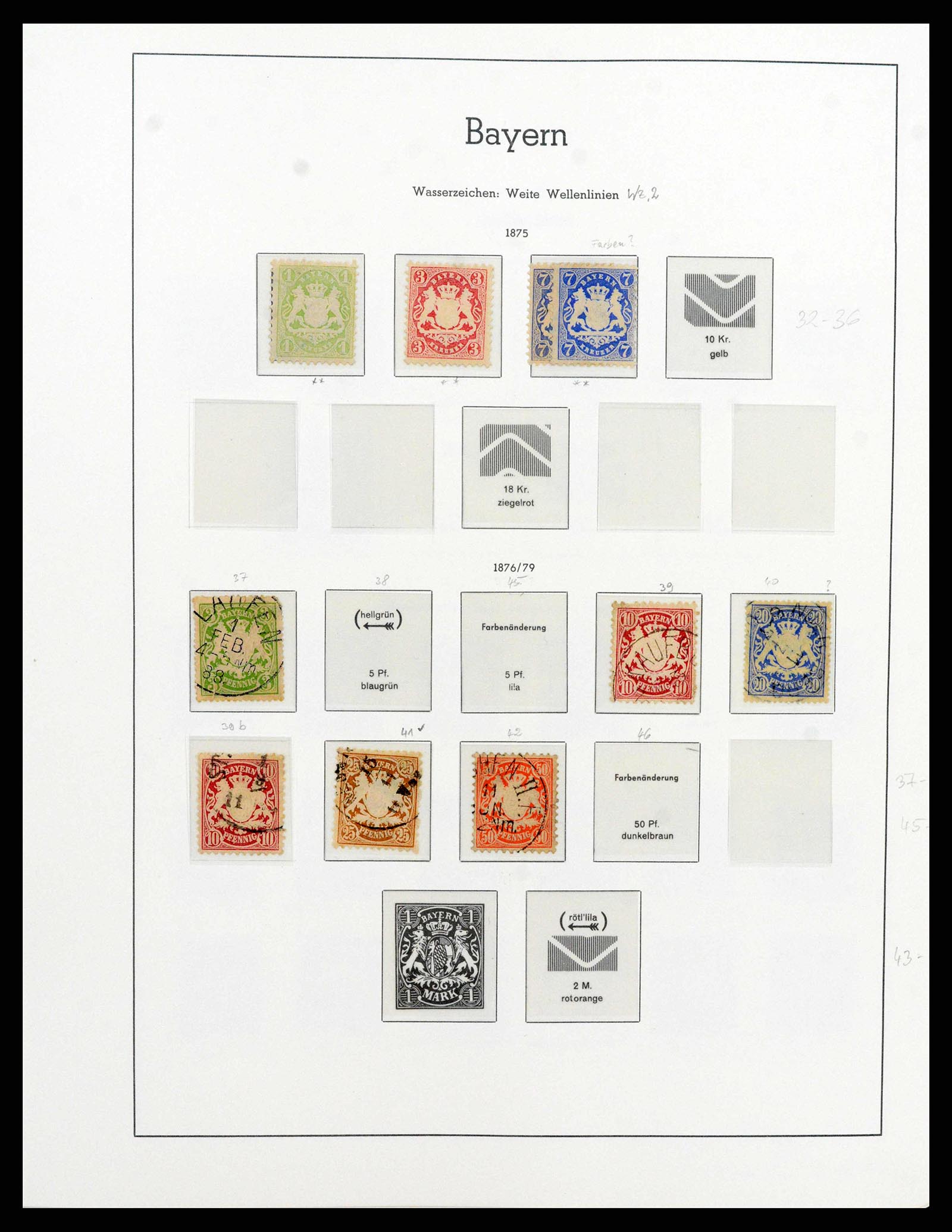 38402 0012 - Stamp collection 38402 Germany 1850-1945.