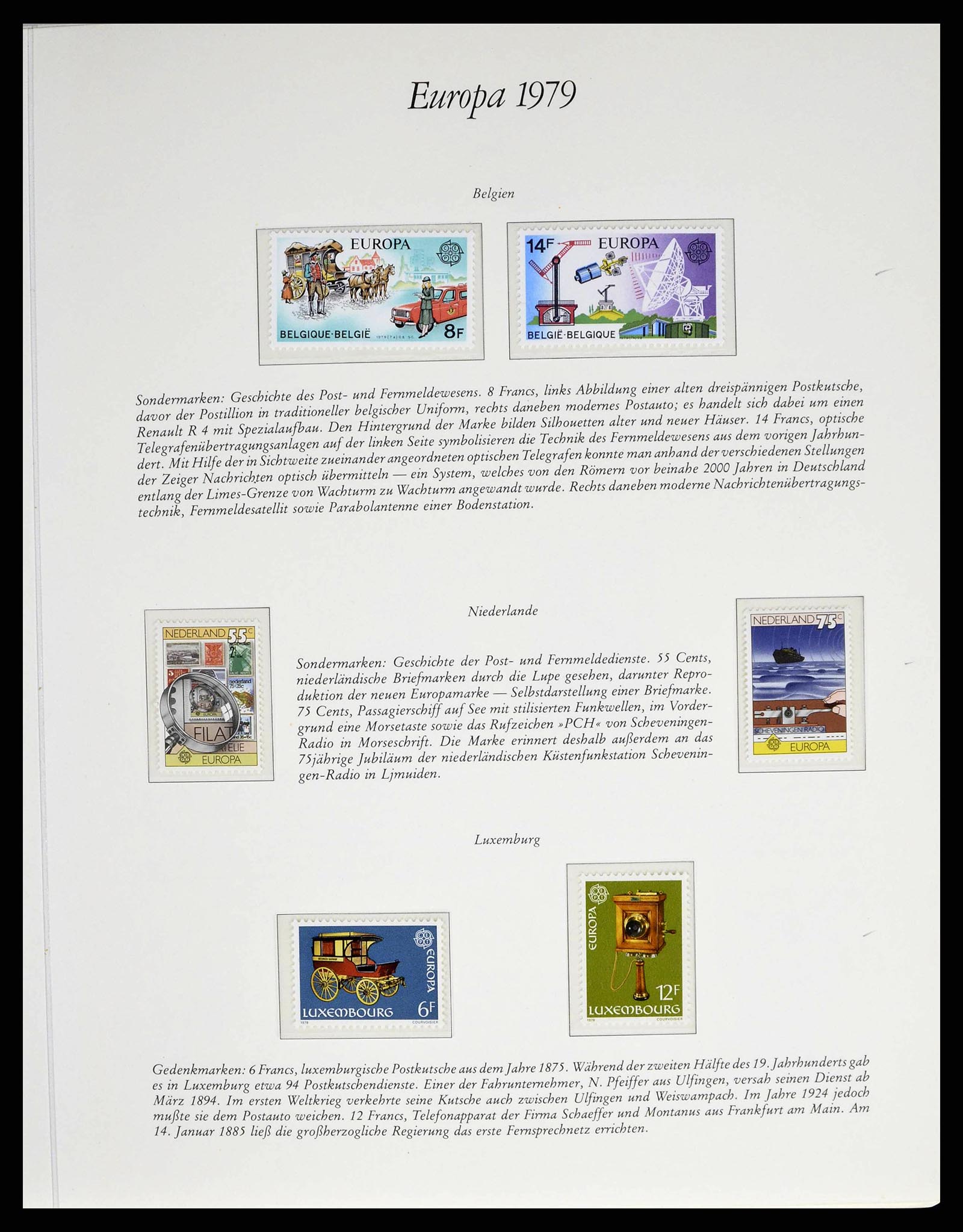 38403 0005 - Postzegelverzameling 38403 Europa Cept 1979-2006.