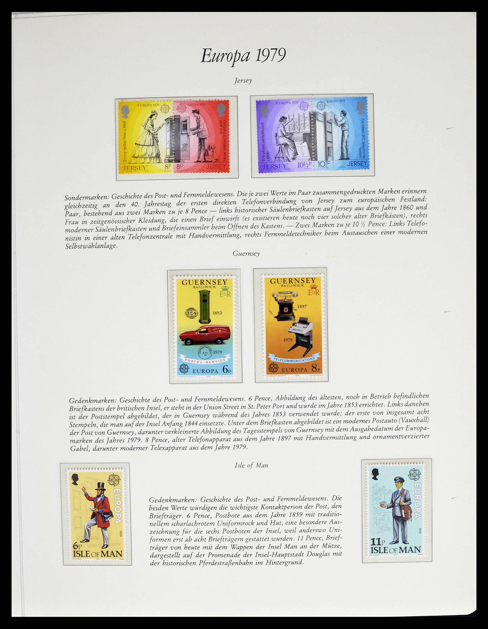 38403 0006 - Postzegelverzameling 38403 Europa Cept 1979-2006.