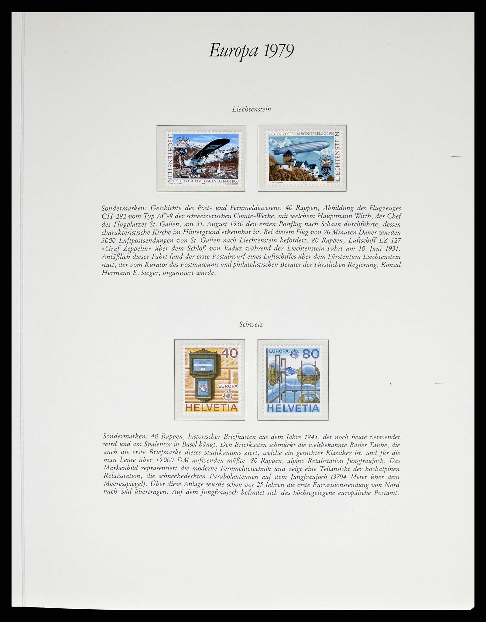 38403 0007 - Postzegelverzameling 38403 Europa Cept 1979-2006.