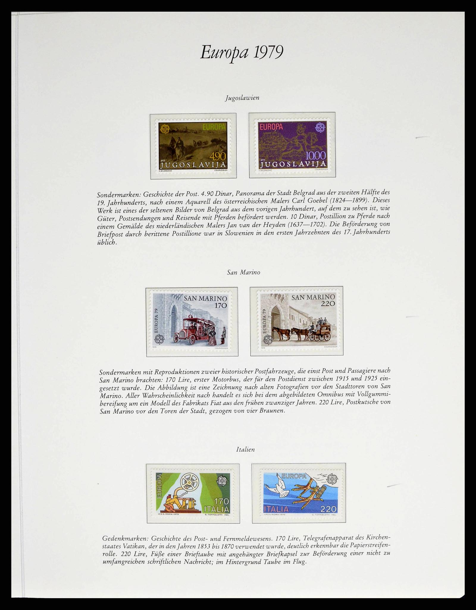 38403 0008 - Postzegelverzameling 38403 Europa Cept 1979-2006.