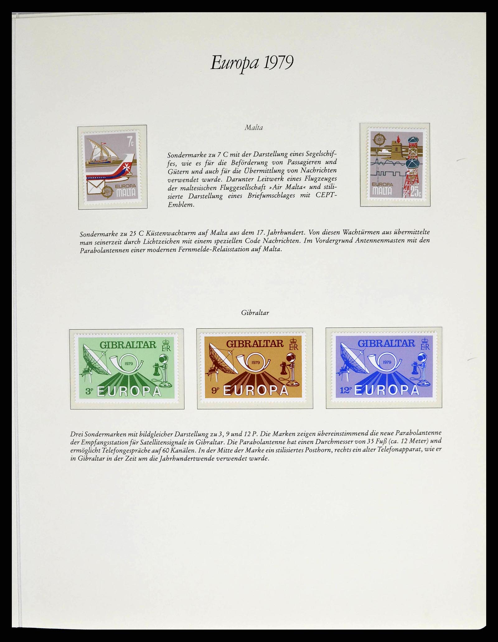 38403 0011 - Postzegelverzameling 38403 Europa Cept 1979-2006.