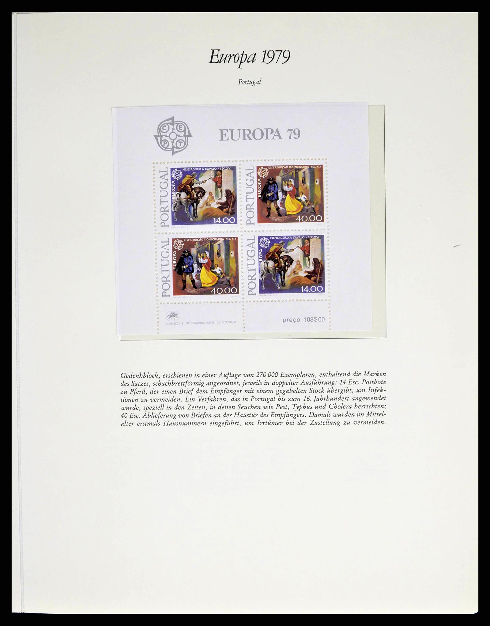 38403 0013 - Postzegelverzameling 38403 Europa Cept 1979-2006.