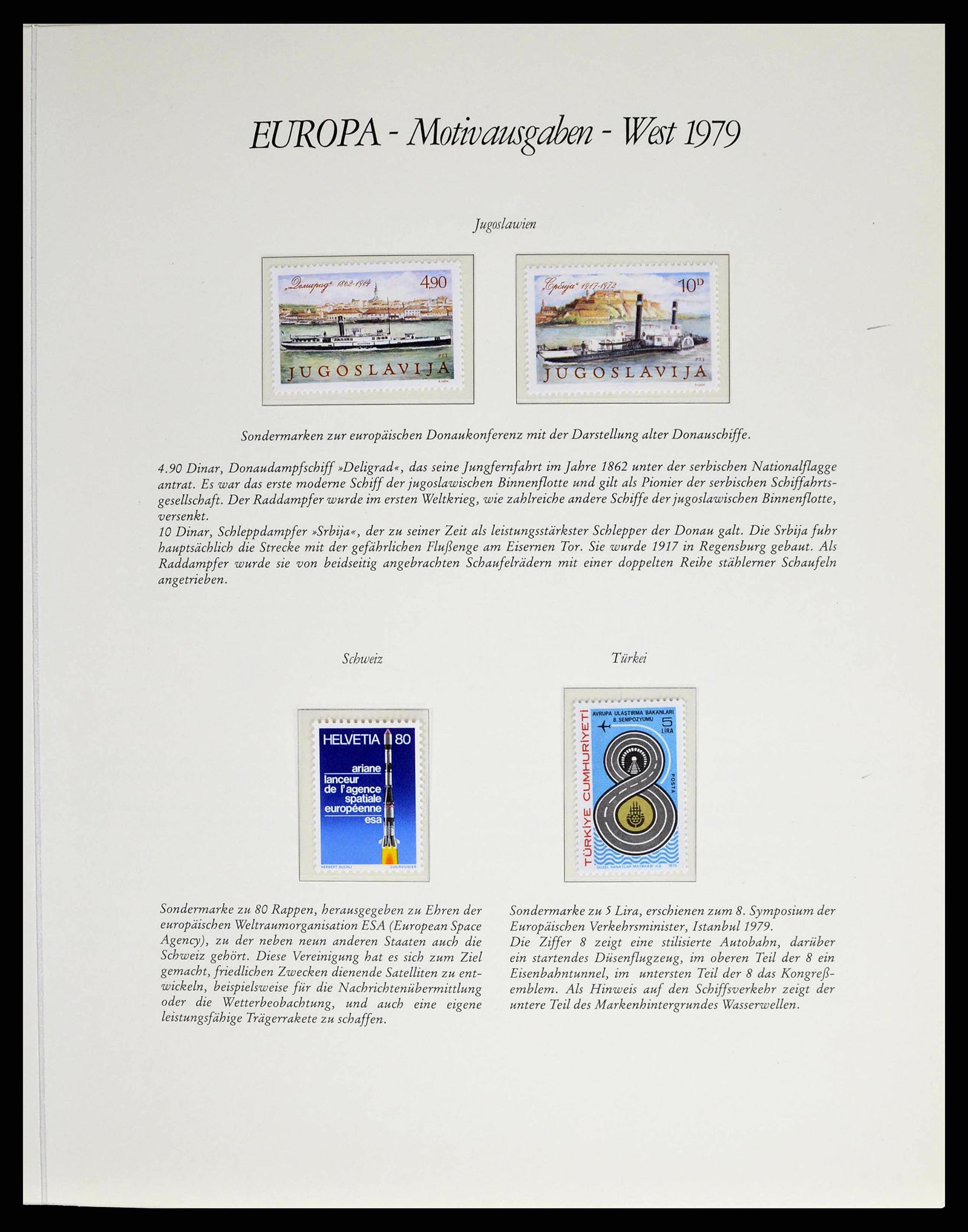 38403 0015 - Postzegelverzameling 38403 Europa Cept 1979-2006.
