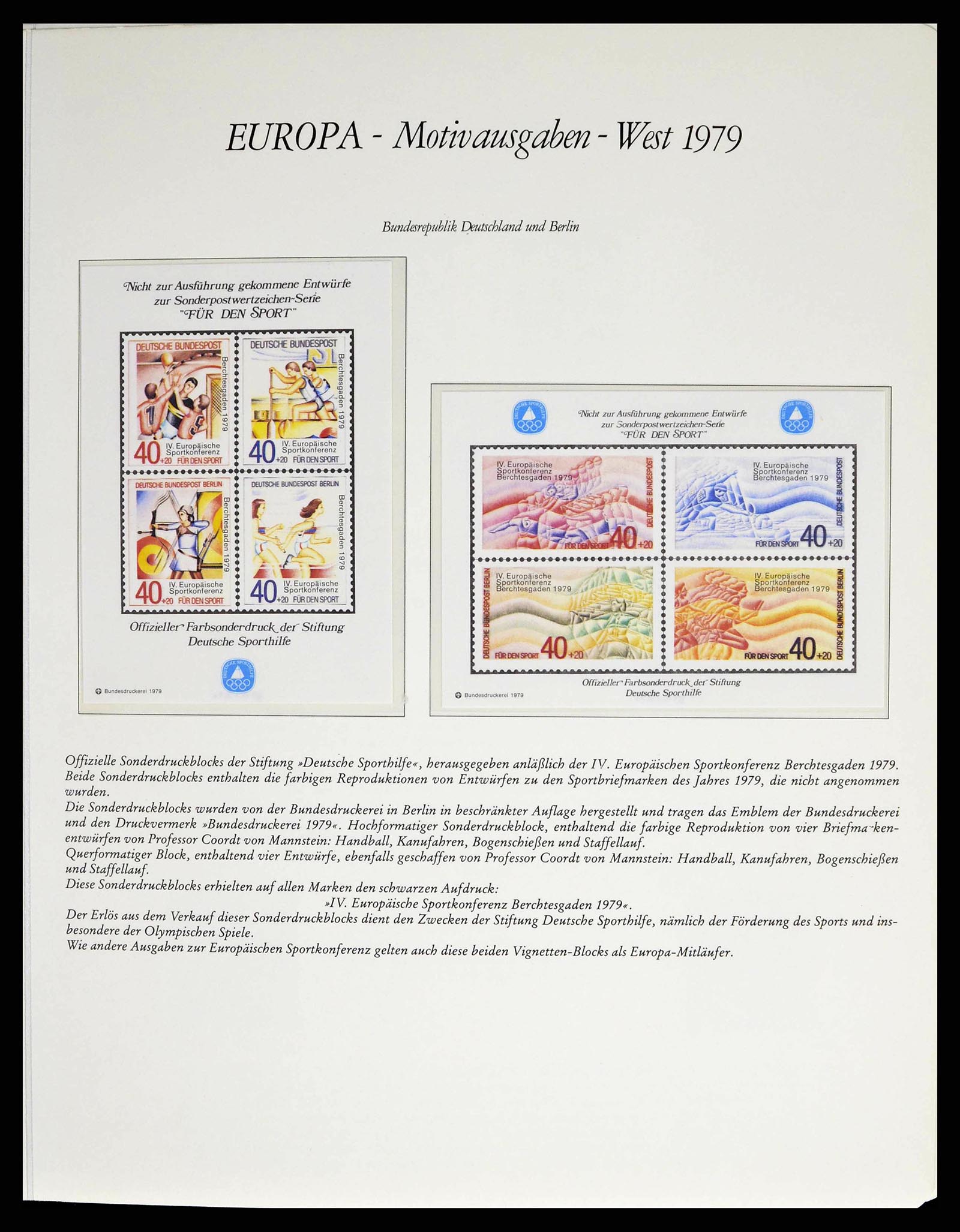 38403 0016 - Stamp collection 38403 Europa Cept 1979-2006.